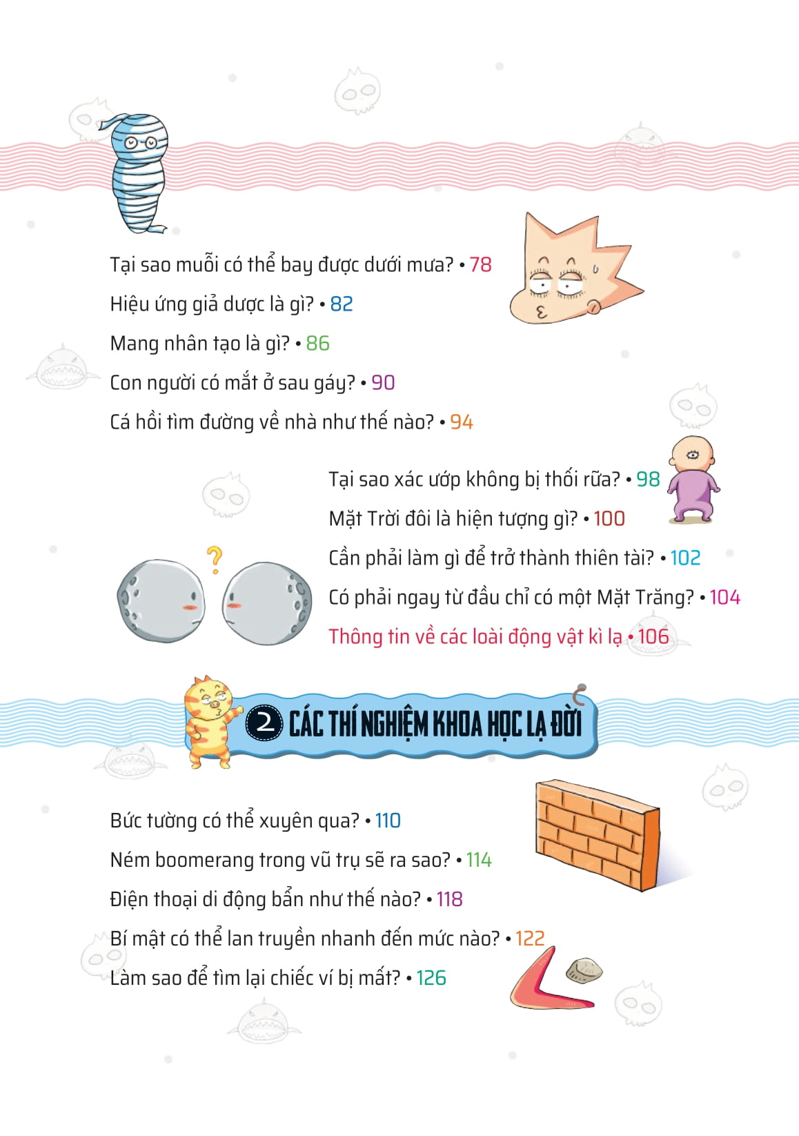 quiz! khoa học kì thú - khoa học lạ đời