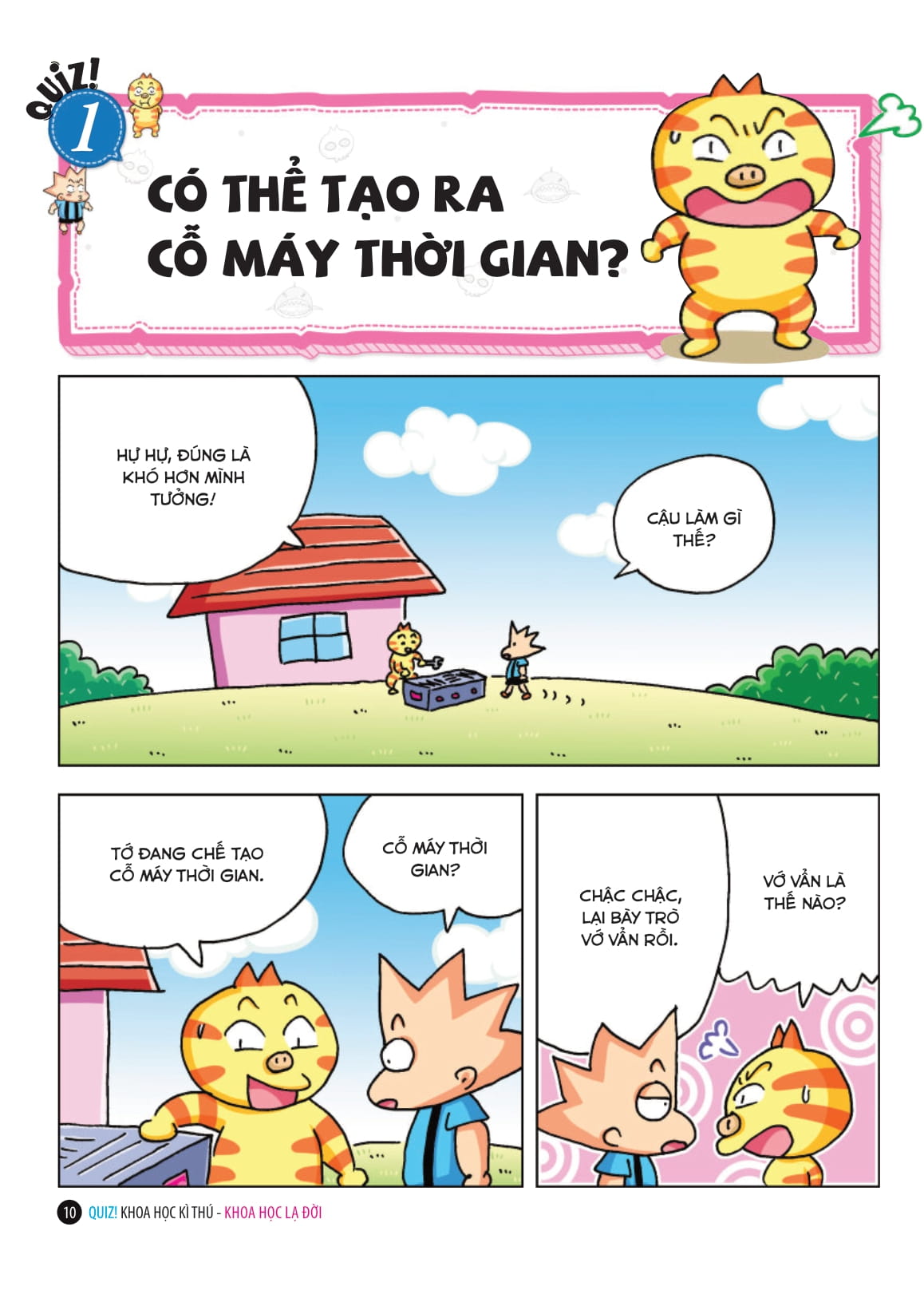 quiz! khoa học kì thú - khoa học lạ đời