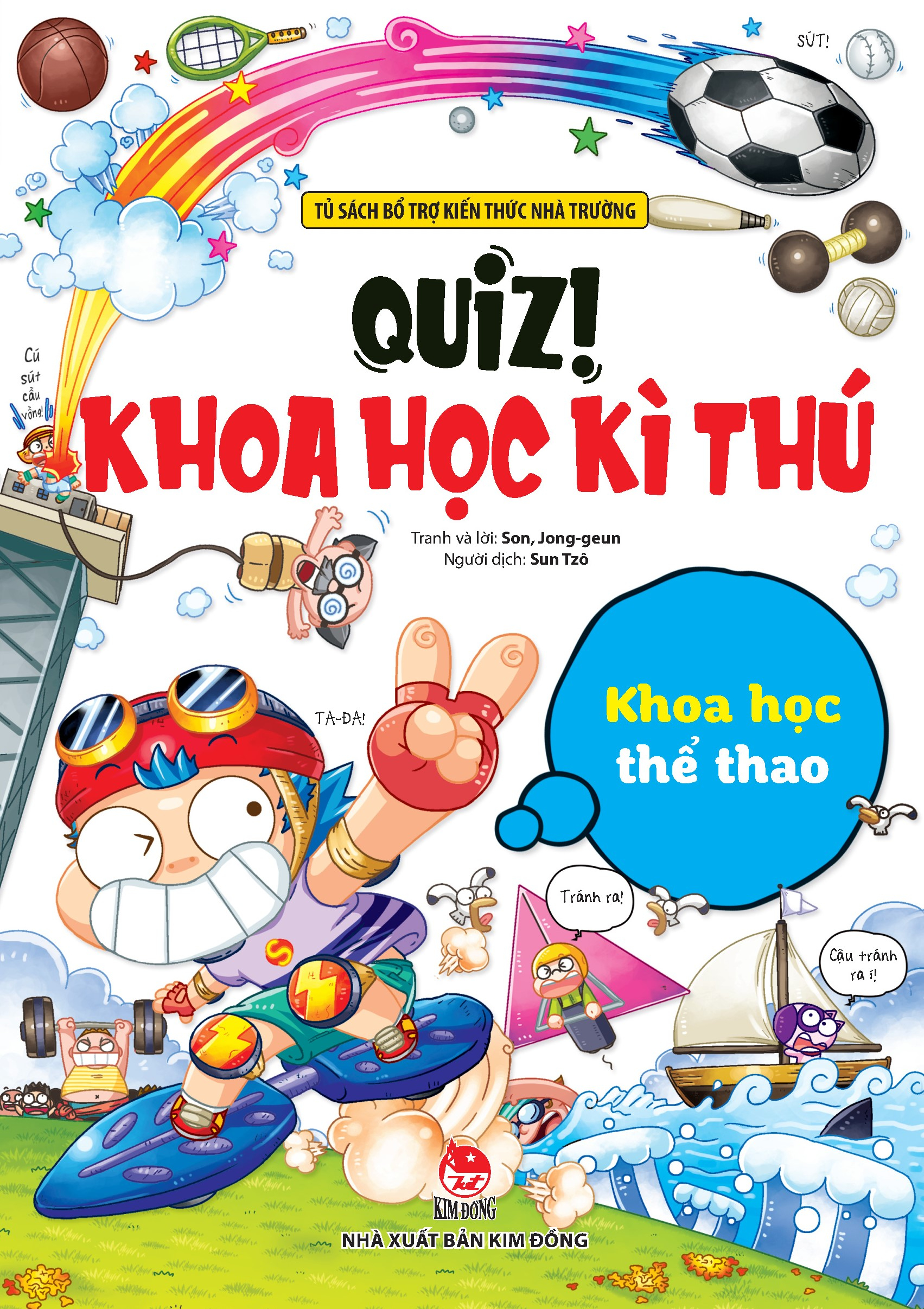 quiz! khoa học kì thú - khoa học thể thao