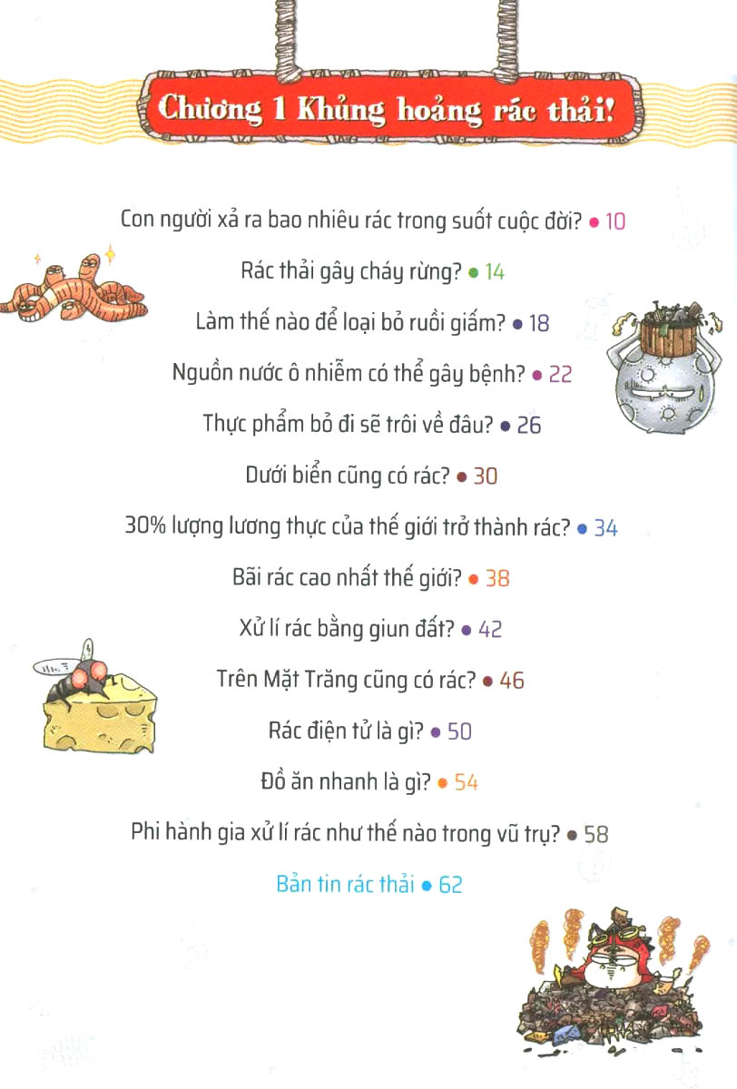 quiz! khoa học kì thú - khủng hoảng rác thải (tái bản 2024)