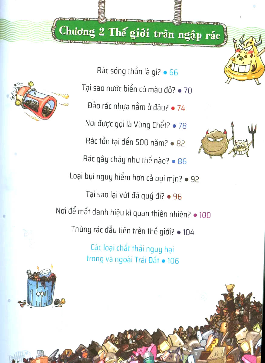 quiz! khoa học kì thú - khủng hoảng rác thải (tái bản 2024)