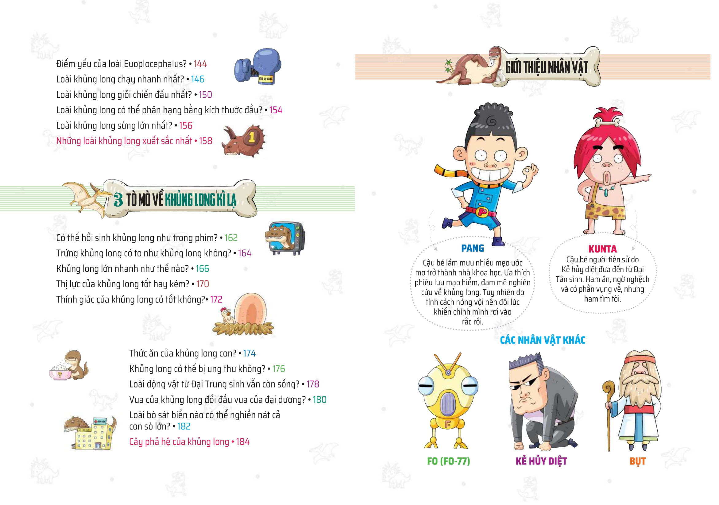 Quiz! Khoa Hoc Ki Thu - Khung Long