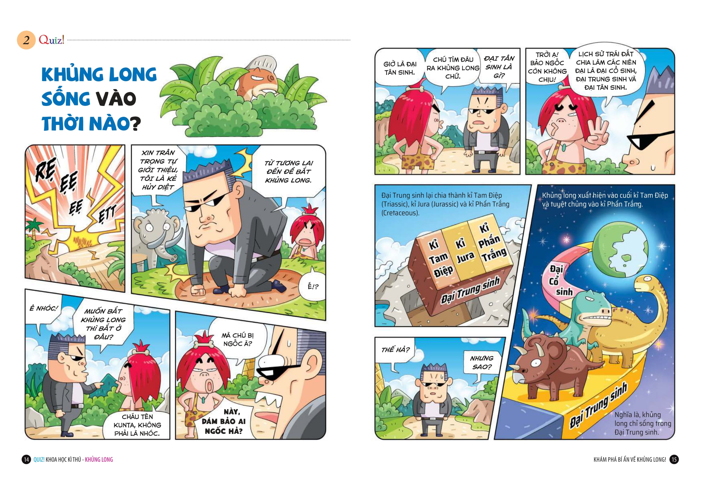 Quiz! Khoa Hoc Ki Thu - Khung Long