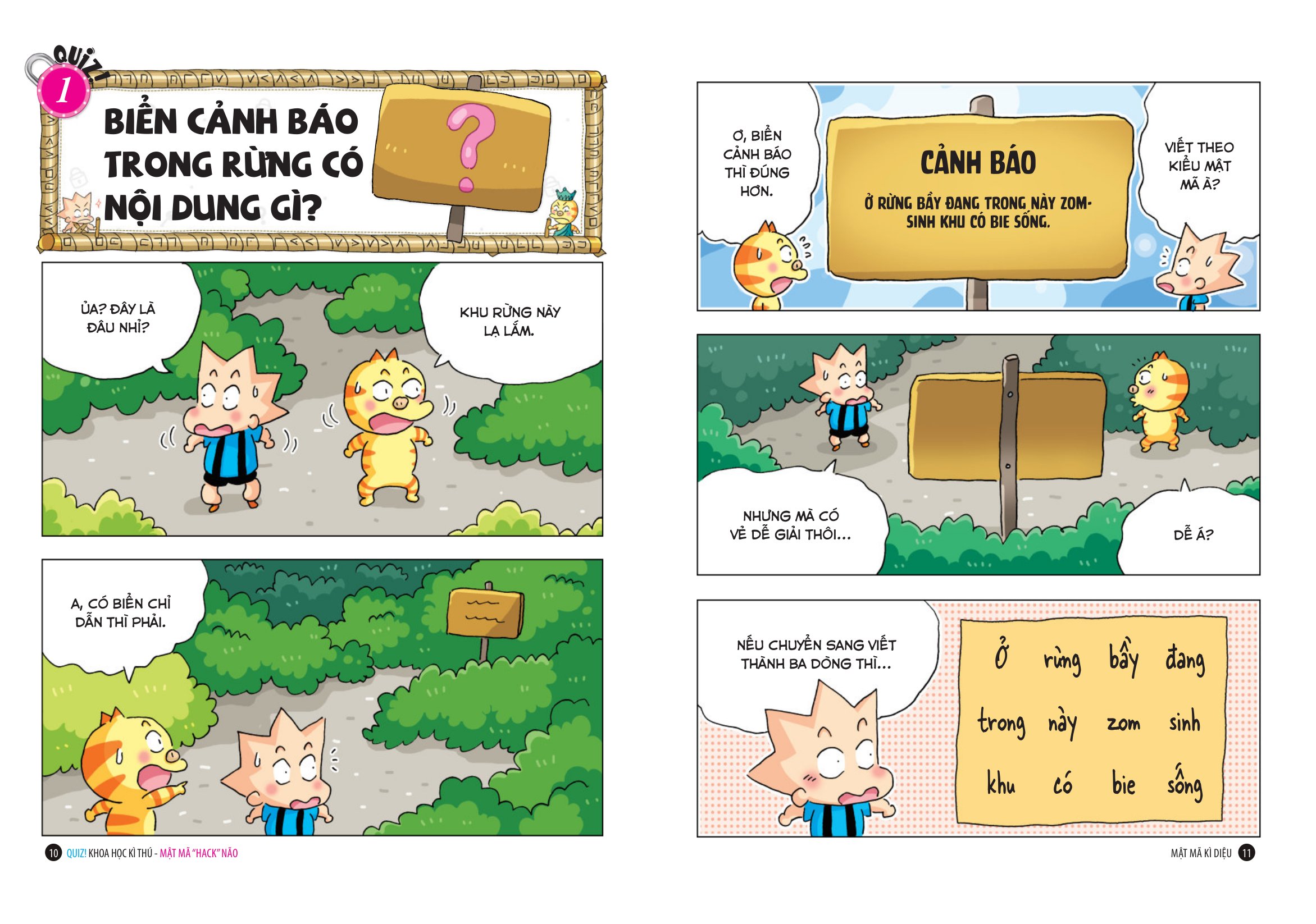 Quiz! Khoa Học Kì Thú - Mật Mã "Hack" Não