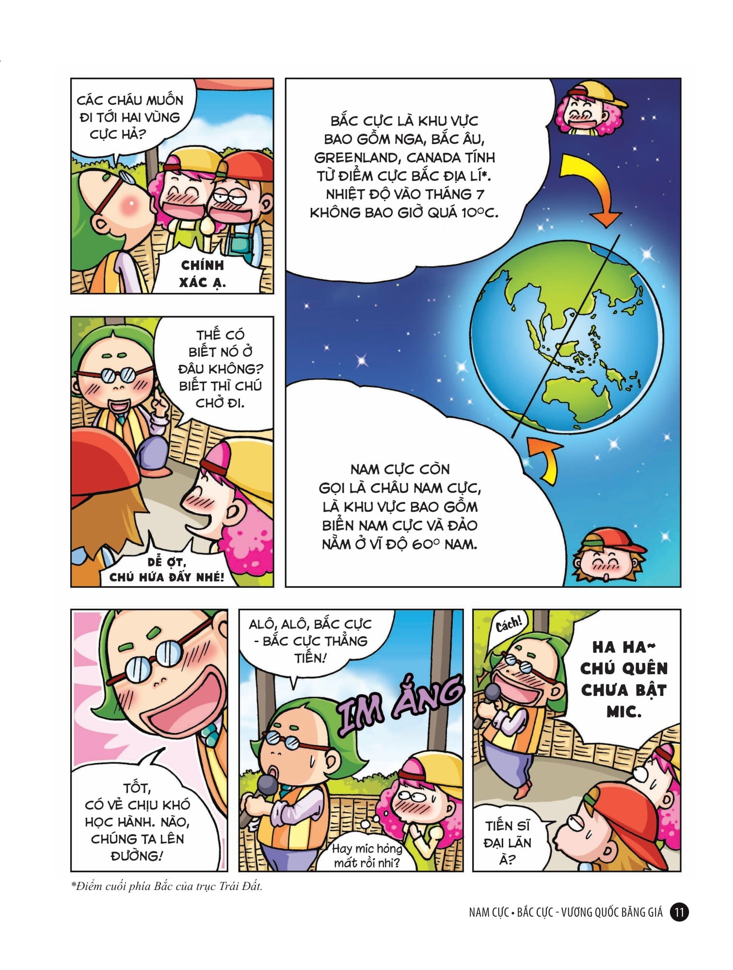 quiz! khoa học kì thú - nam cực bắc cực (tái bản 2024)