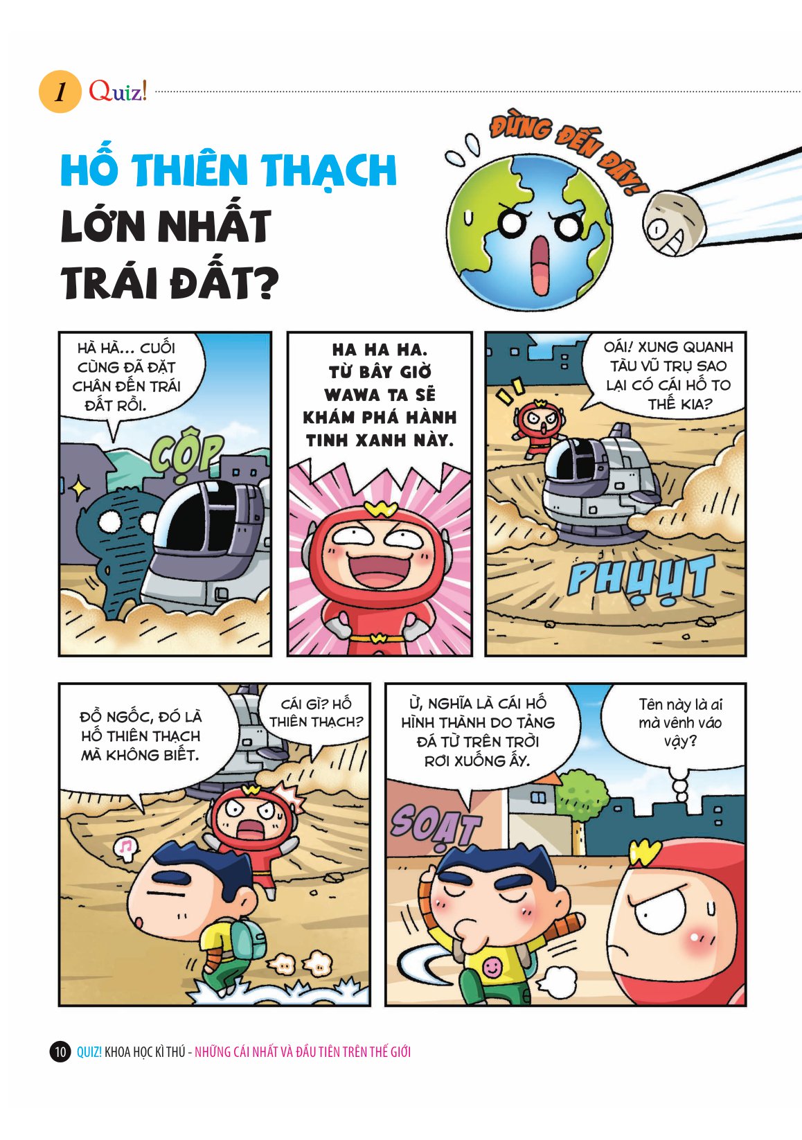 quiz! khoa học kì thú - những cái nhất và đầu tiên trên thế giới (tái bản 2024)