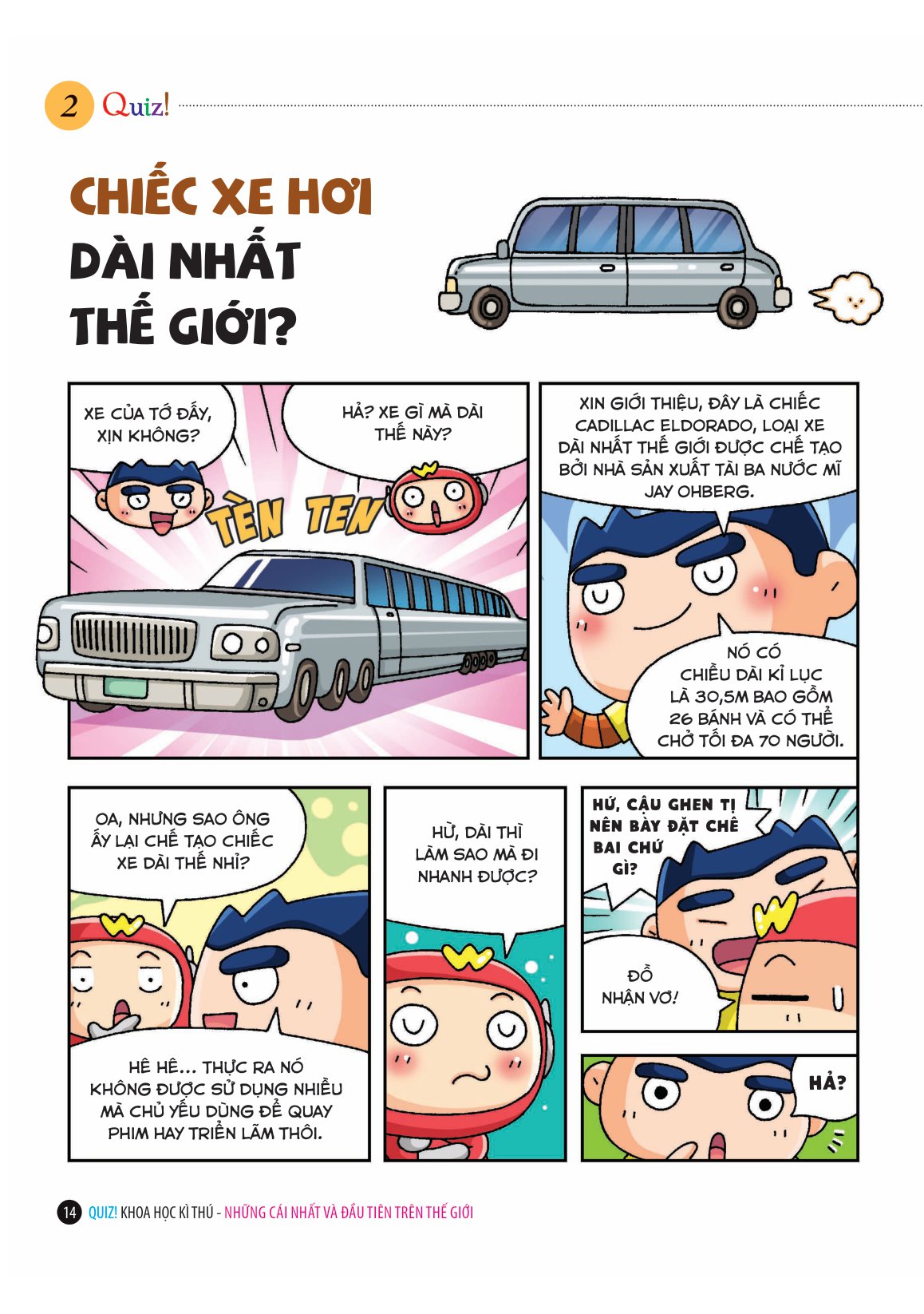 quiz! khoa học kì thú - những cái nhất và đầu tiên trên thế giới (tái bản 2024)