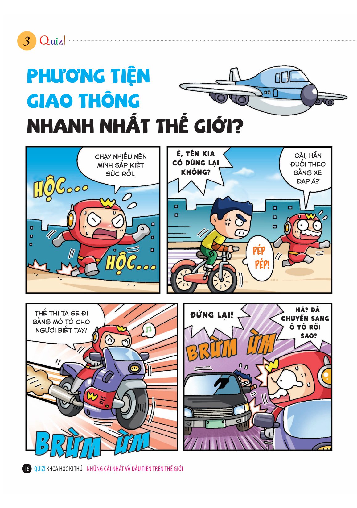 quiz! khoa học kì thú - những cái nhất và đầu tiên trên thế giới (tái bản 2024)