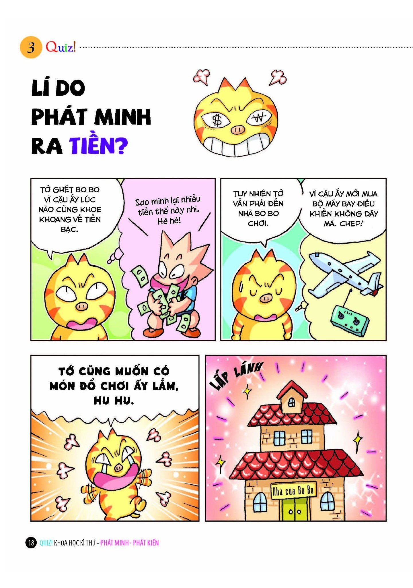 quiz! khoa học kì thú - phát minh phát kiến (tái bản 2024)