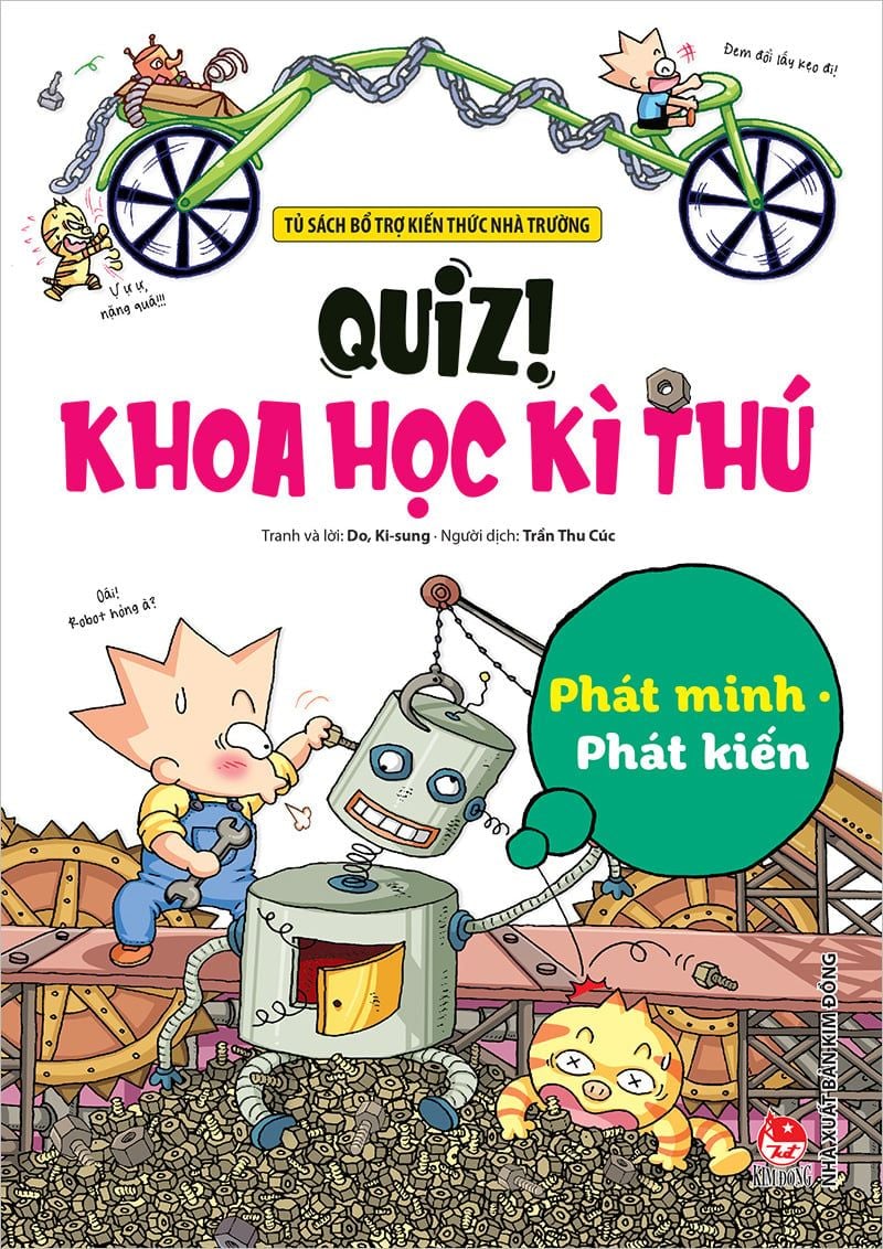 quiz! khoa học kì thú - phát minh phát kiến (tái bản 2024)