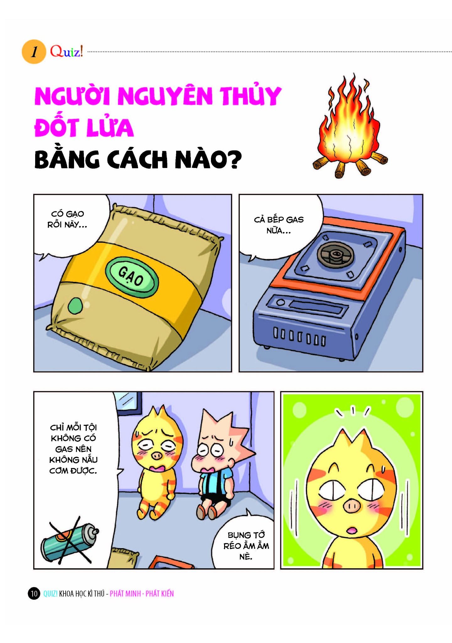 quiz! khoa học kì thú - phát minh phát kiến (tái bản 2024)