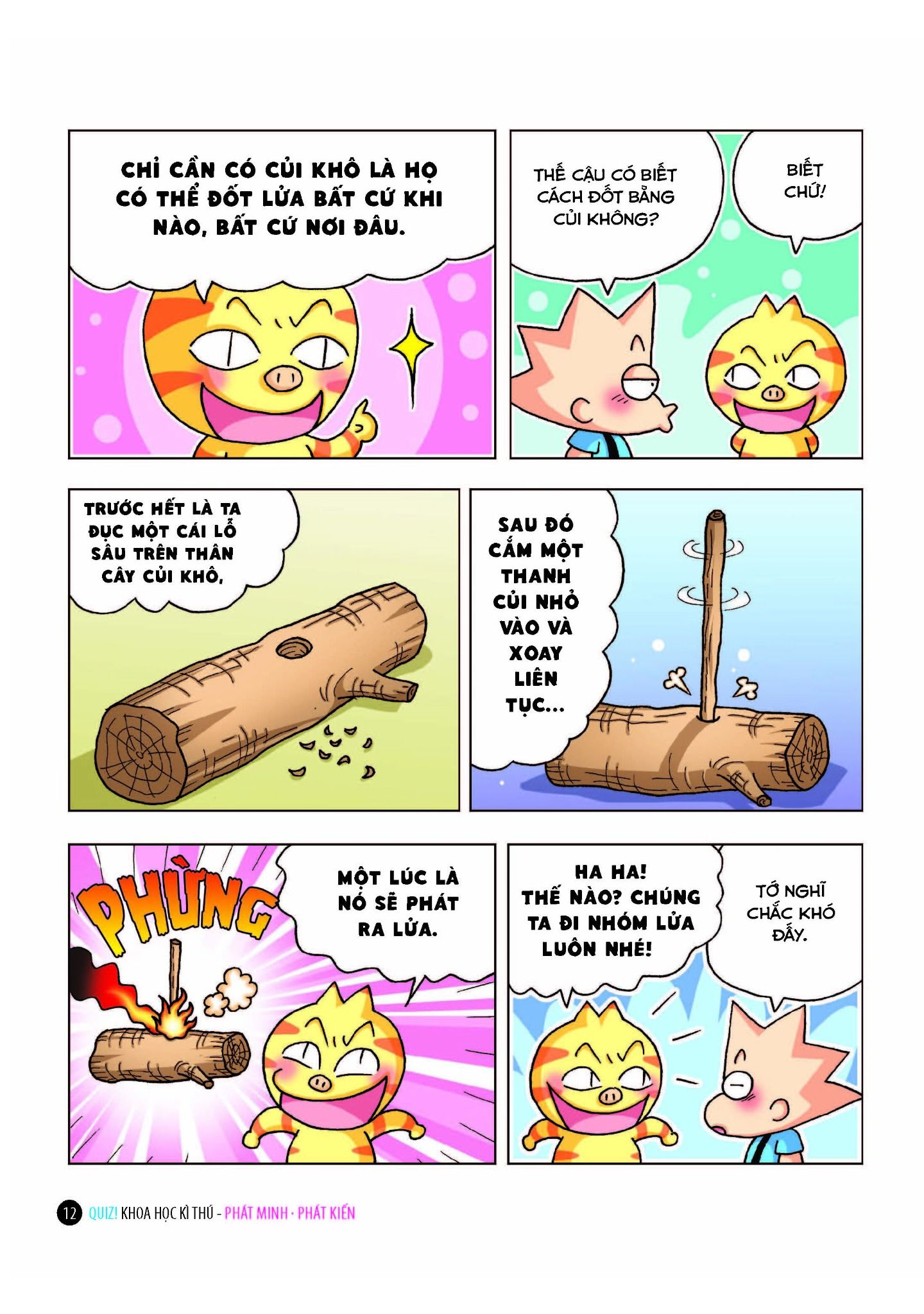 quiz! khoa học kì thú - phát minh phát kiến (tái bản 2024)