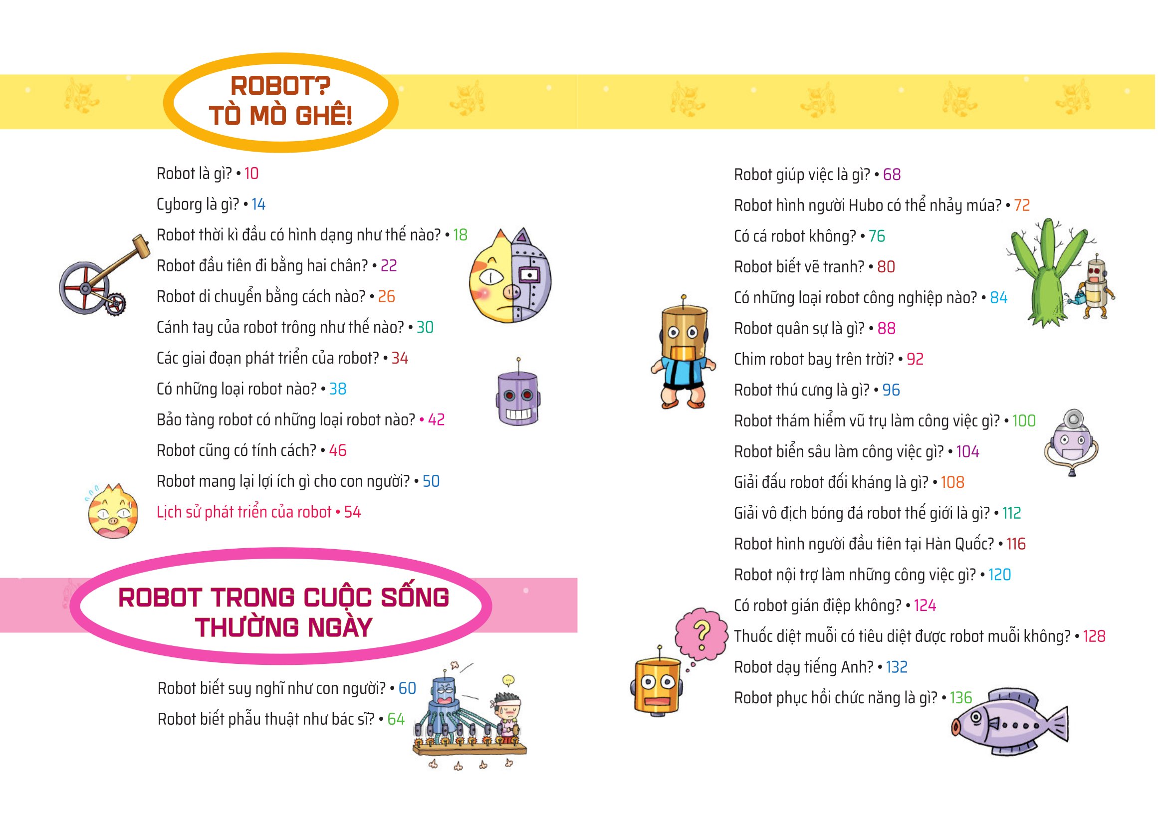 Quiz! Khoa Học Kì Thú - Robot