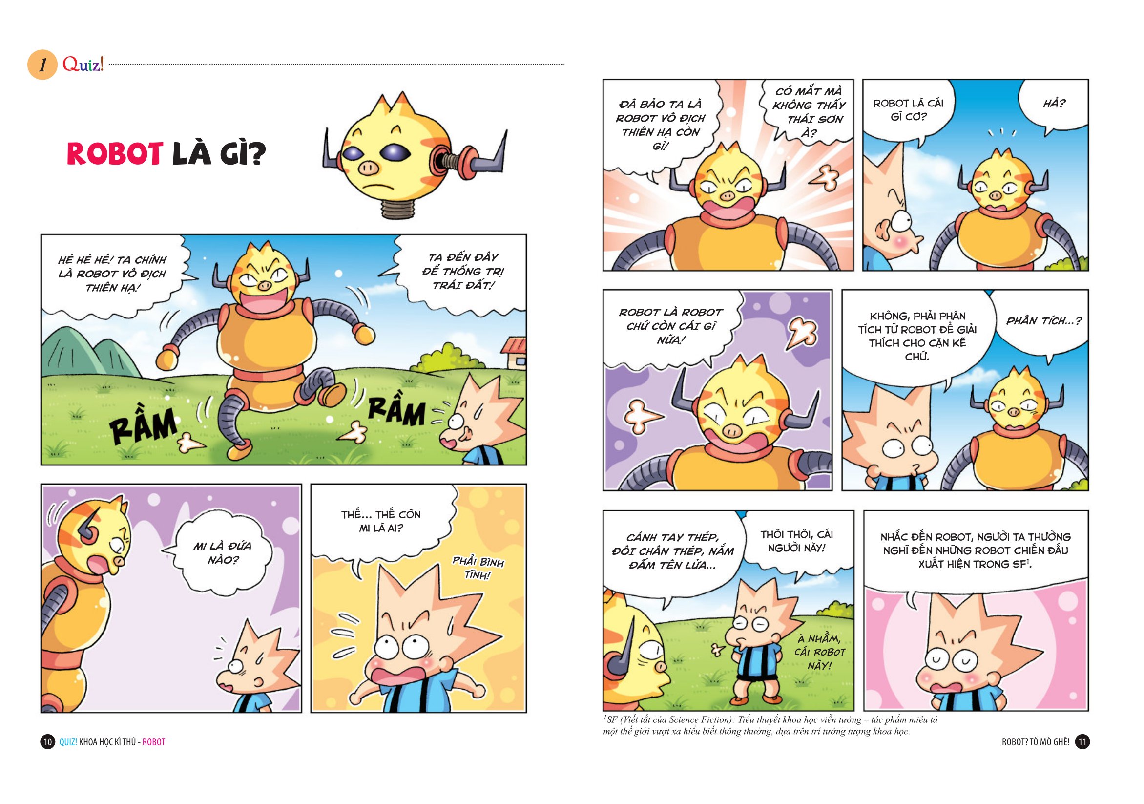 Quiz! Khoa Học Kì Thú - Robot