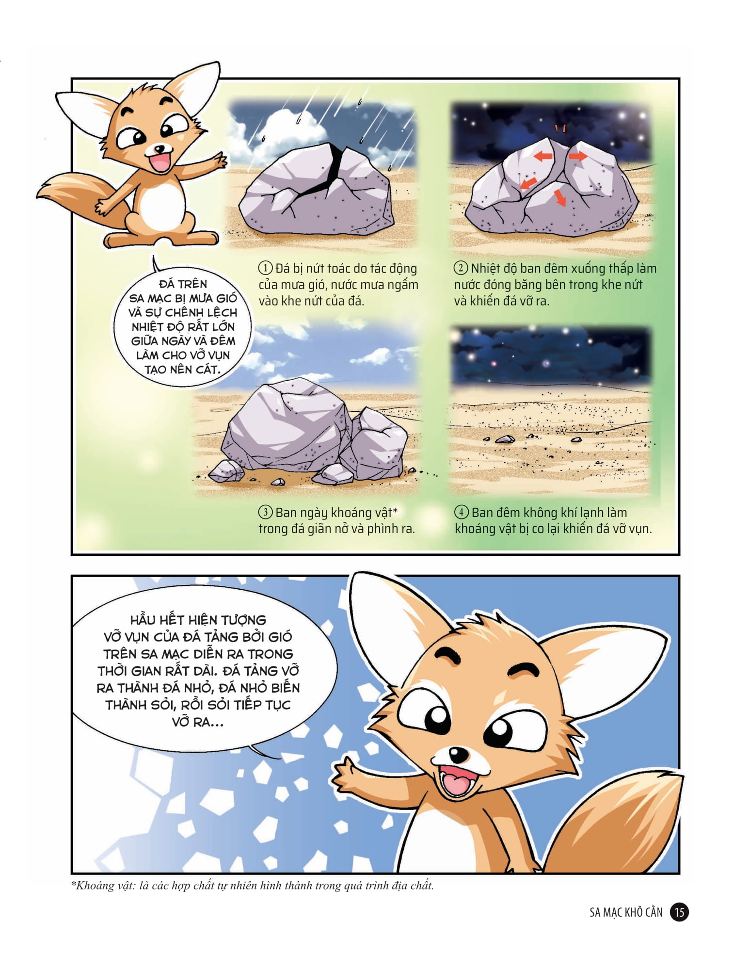 quiz! khoa học kì thú - sa mạc rừng rậm