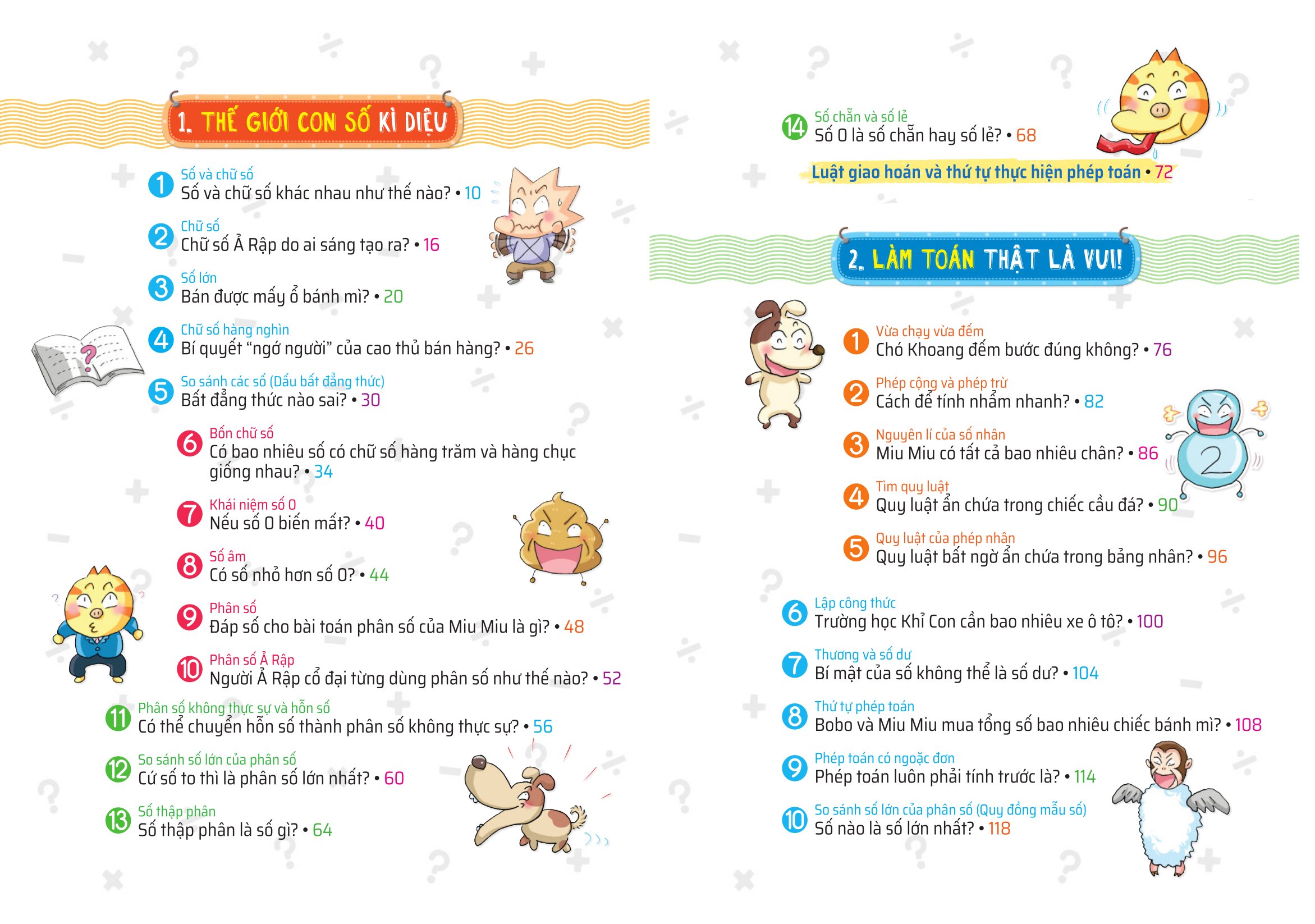 Quiz! Khoa Học Kì Thú - Số Và Phép Tính