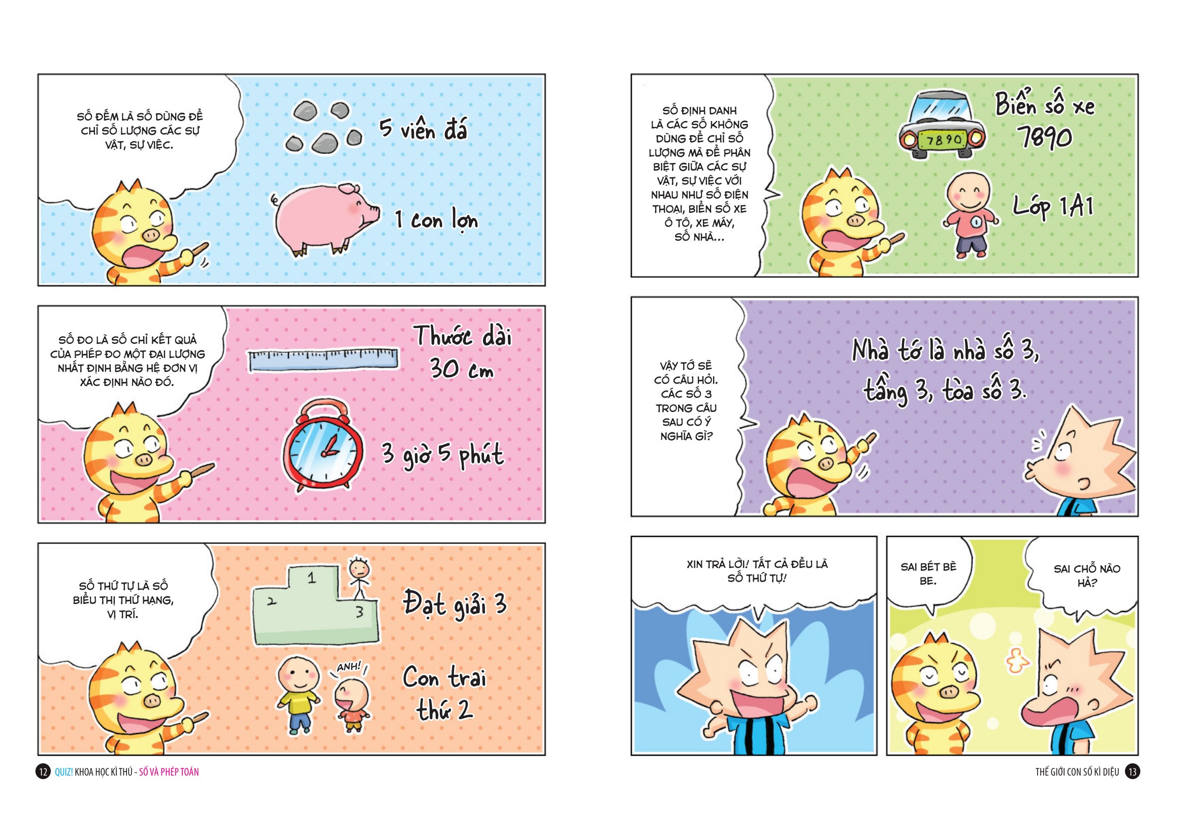 Quiz! Khoa Học Kì Thú - Số Và Phép Tính