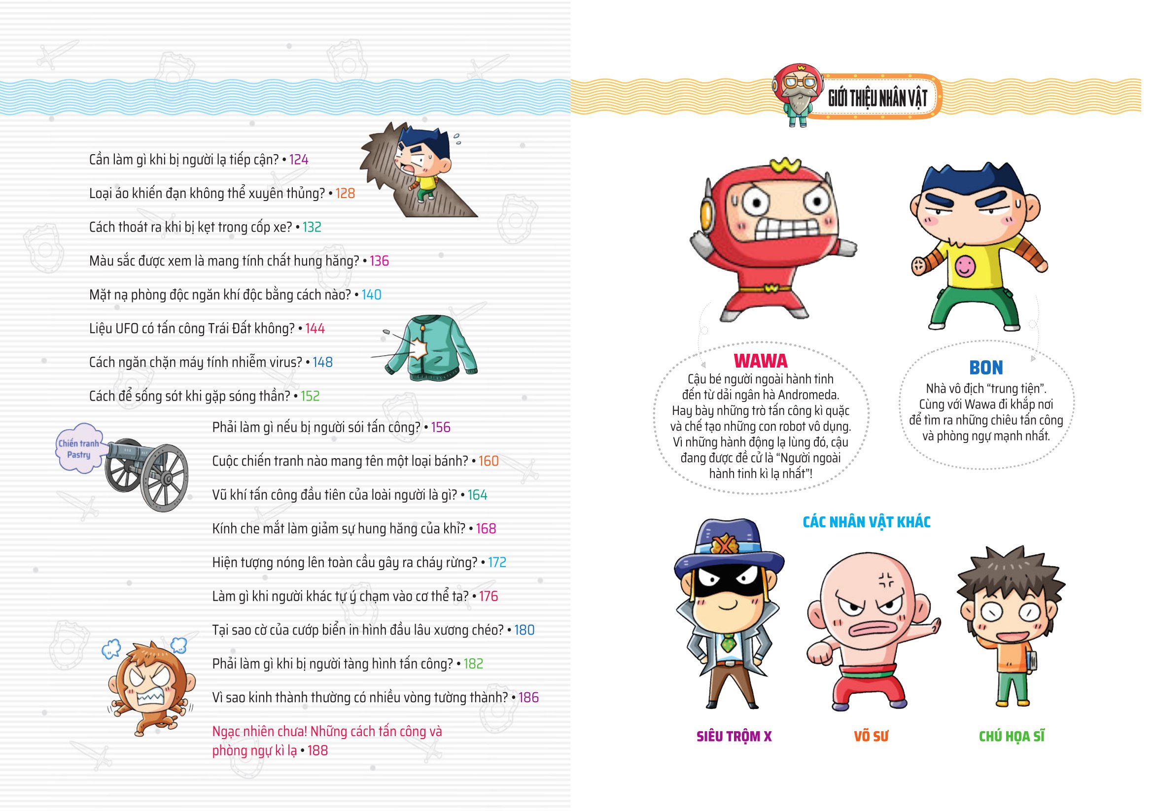 Quiz! Khoa Học Kì Thú - Tấn Công-Phòng Ngự