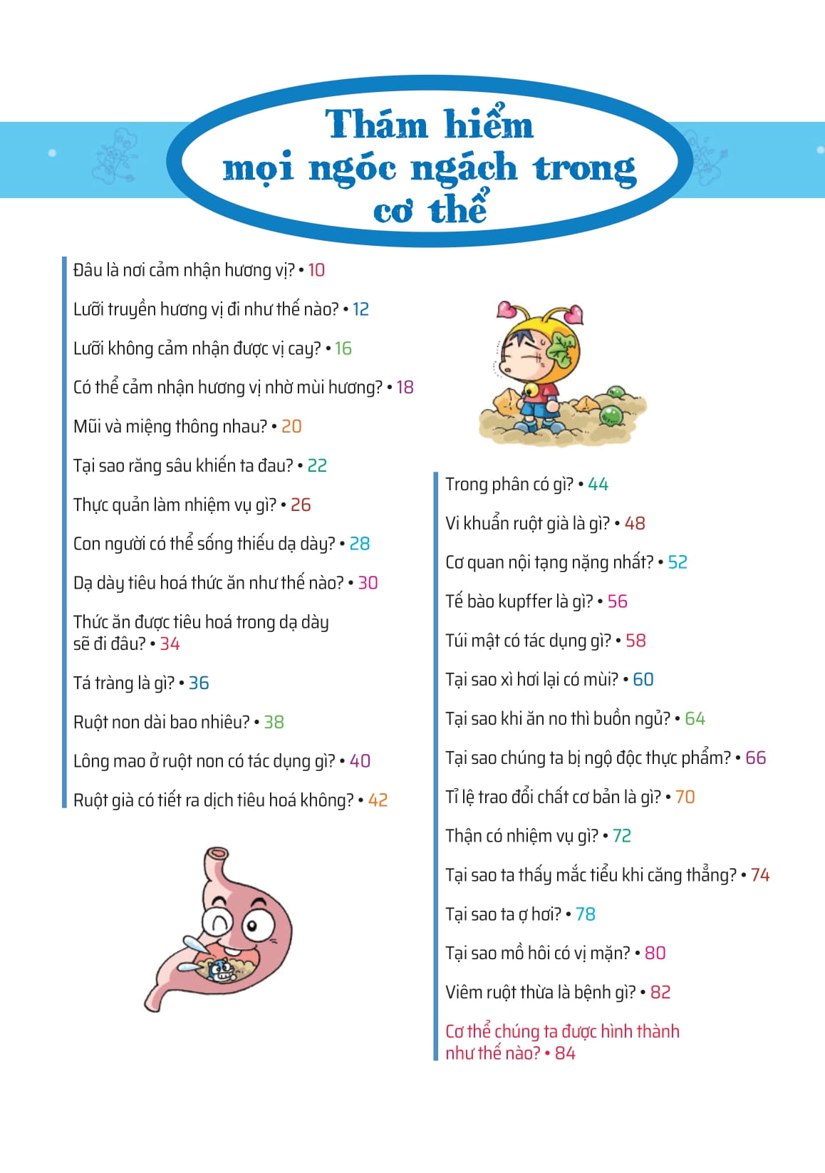 quiz! khoa học kì thú - thám hiểm cơ thể