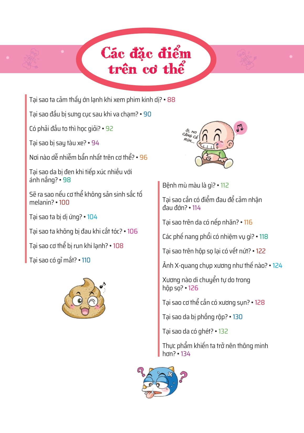 quiz! khoa học kì thú - thám hiểm cơ thể