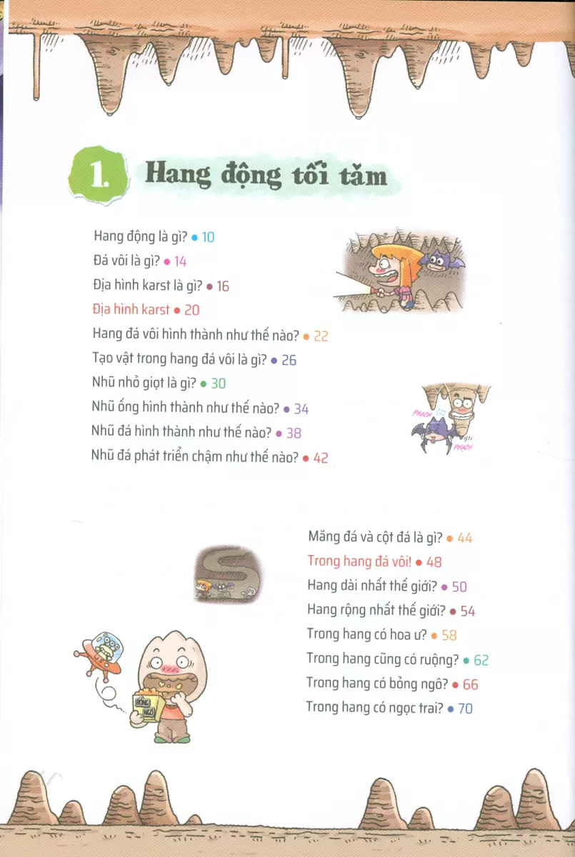 quiz! khoa học kì thú - thám hiểm hang động (tái bản 2024)