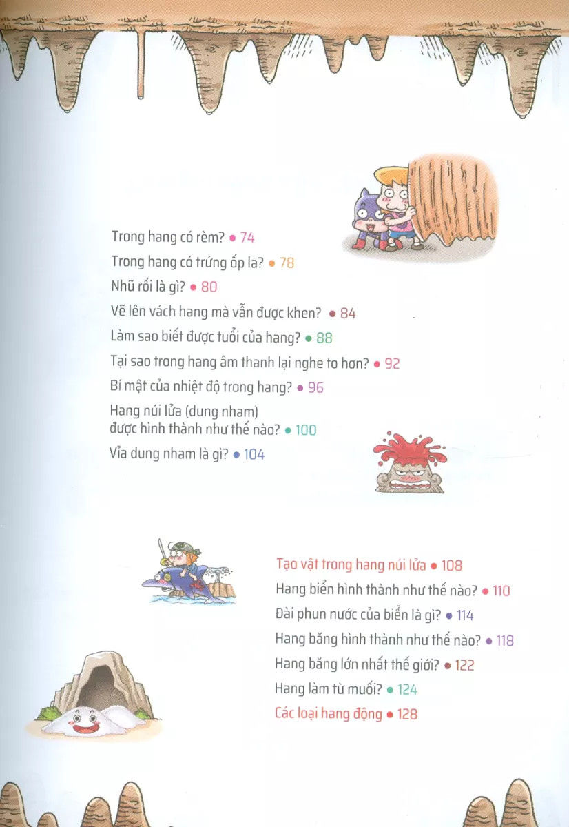 quiz! khoa học kì thú - thám hiểm hang động (tái bản 2024)