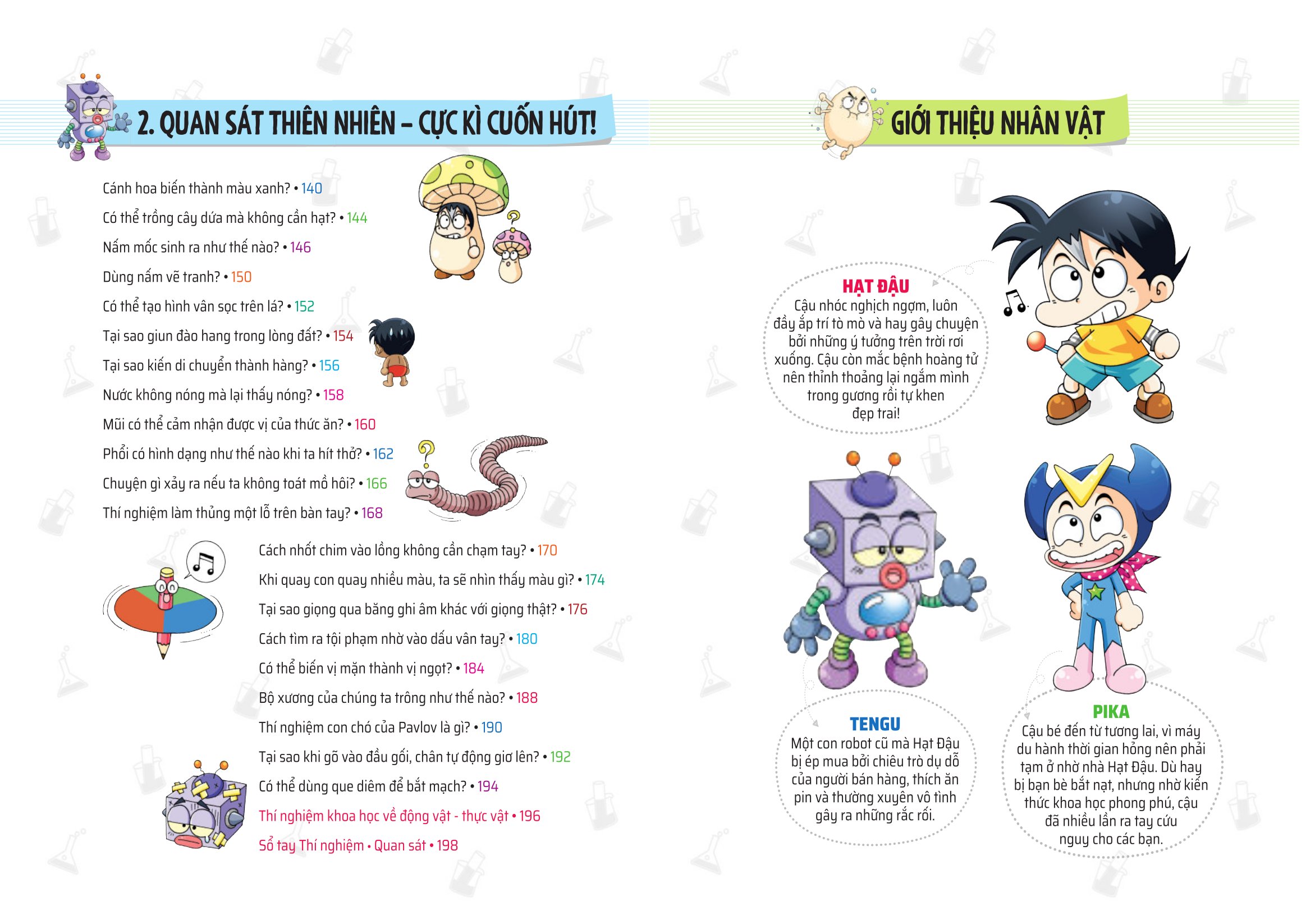 Quiz! Khoa Học Kì Thú - Thí Nghiệm-Quan Sát