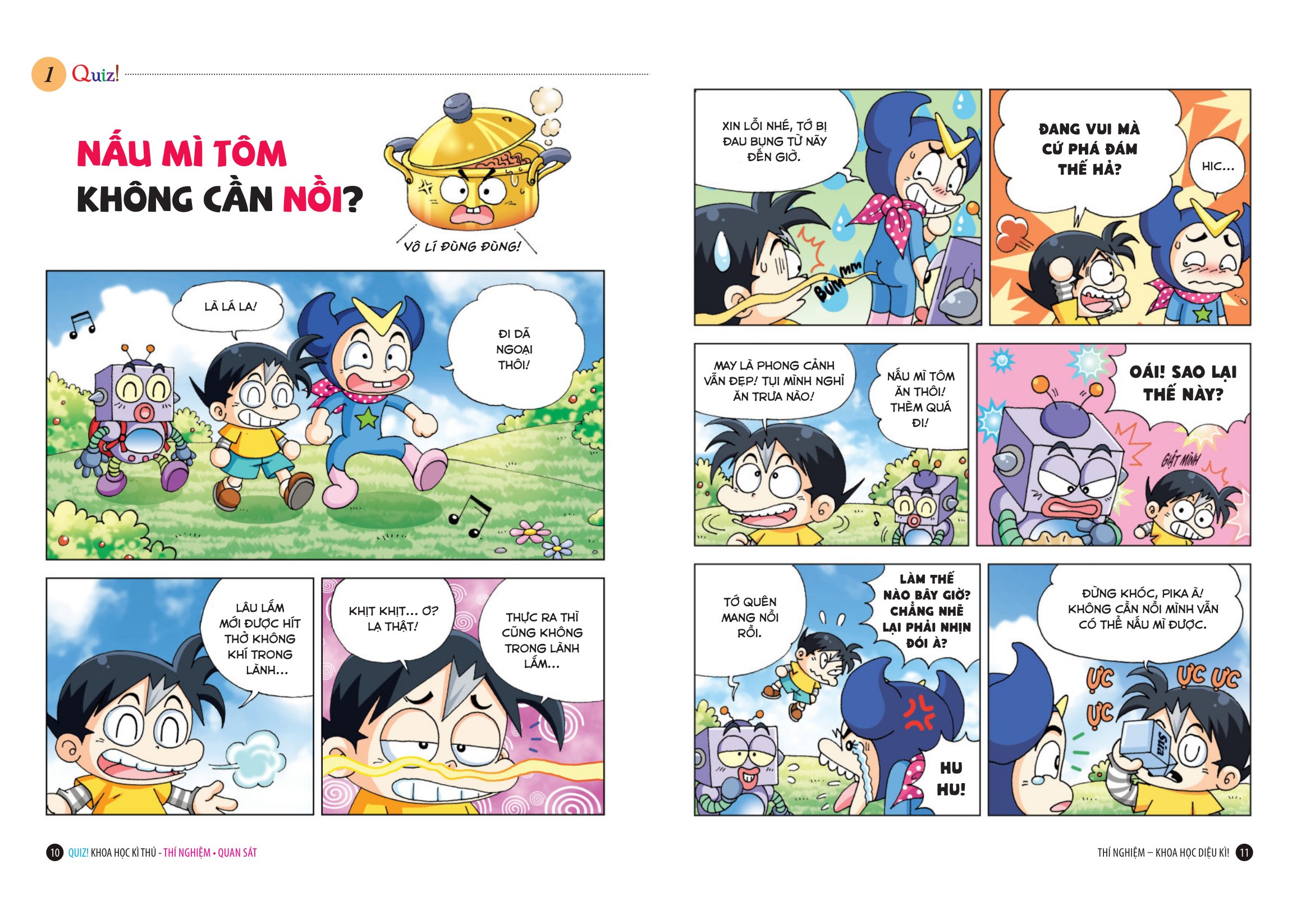 Quiz! Khoa Học Kì Thú - Thí Nghiệm-Quan Sát