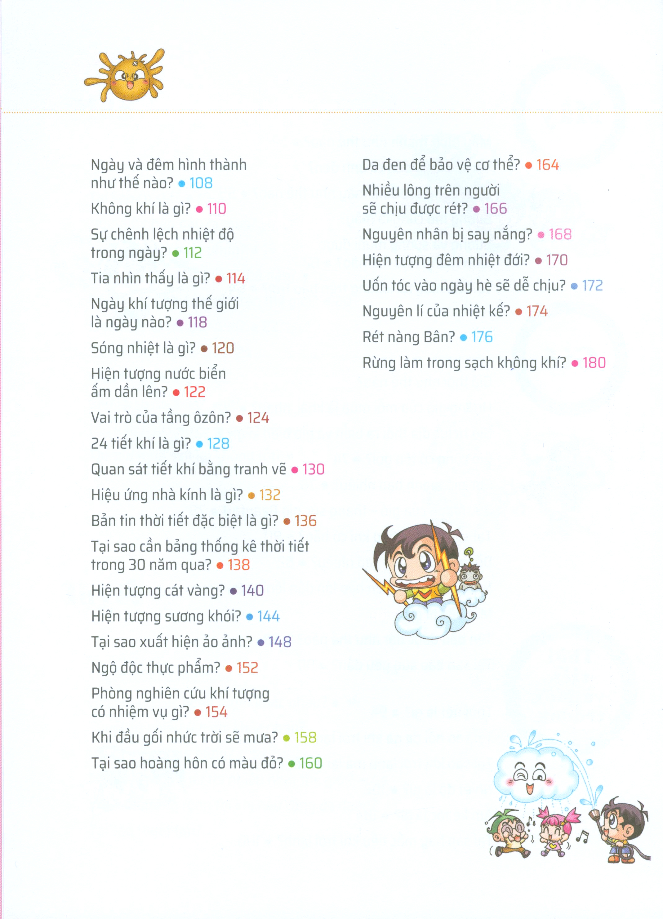 quiz! khoa học kì thú - thời tiết môi trường (tái bản 2024)