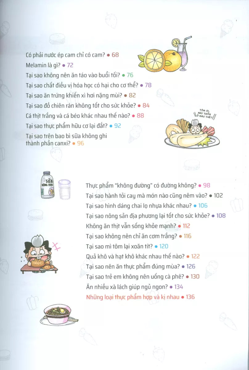 quiz! khoa học kì thú - thực phẩm dinh dưỡng (tái bản 2024)