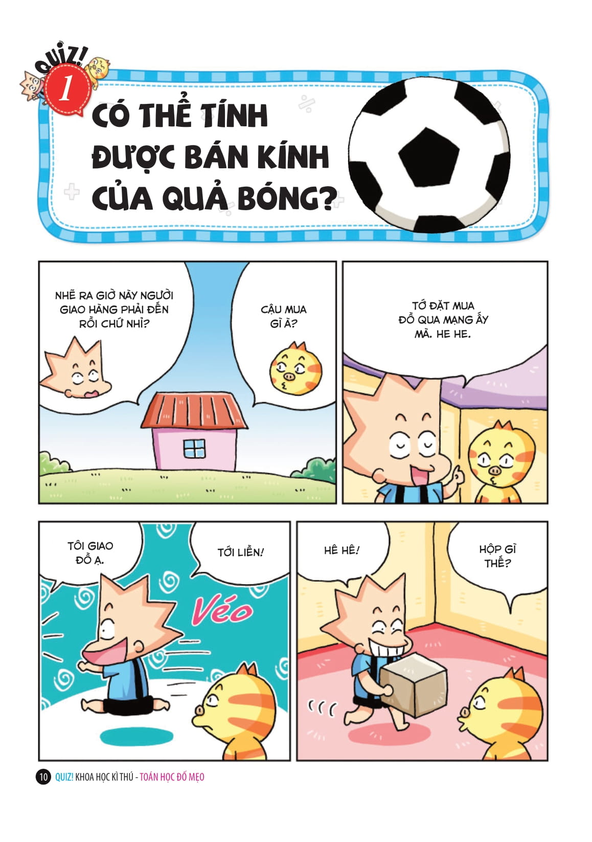 quiz! khoa học kì thú - toán học đố mẹo