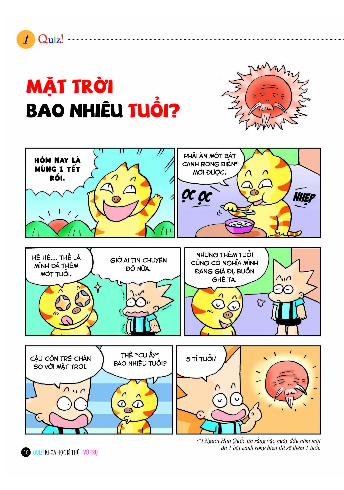 quiz! khoa học kì thú - vũ trụ (tái bản 2024)