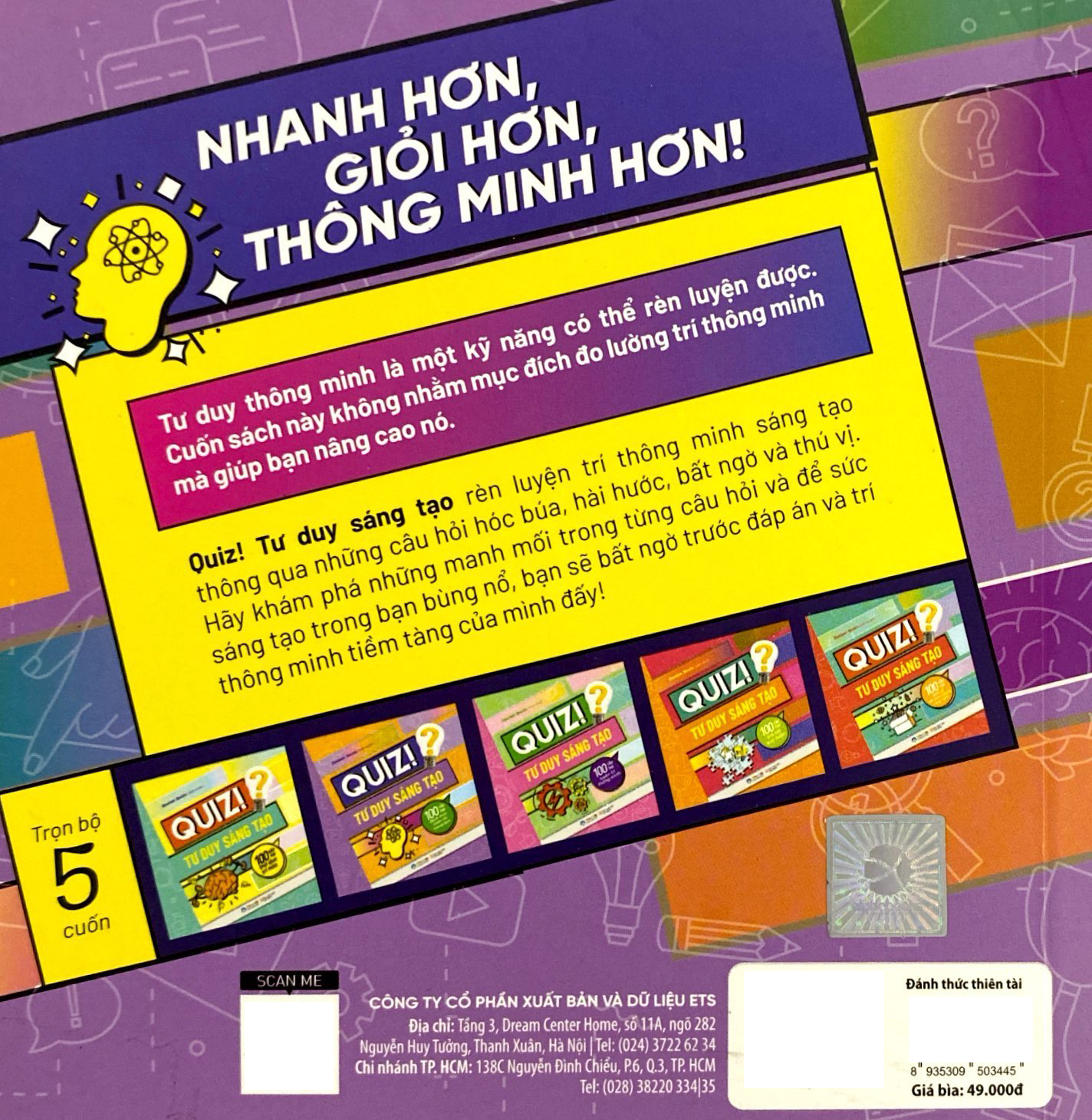 quiz! tư duy sáng tạo - 100 câu hỏi đánh thức thiên tài trong bạn