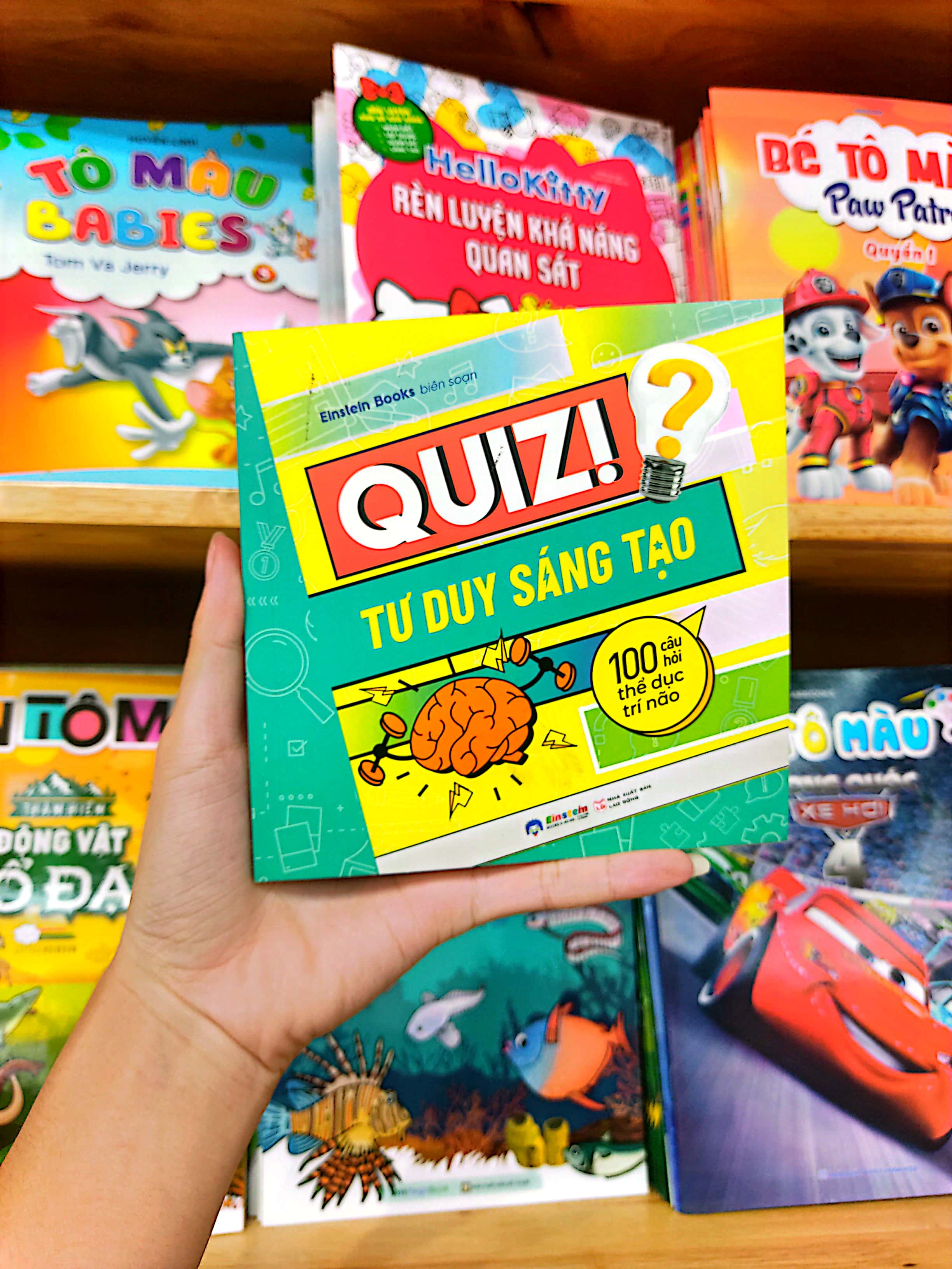 quiz! tư duy sáng tạo - 100 câu hỏi thể dục trí não