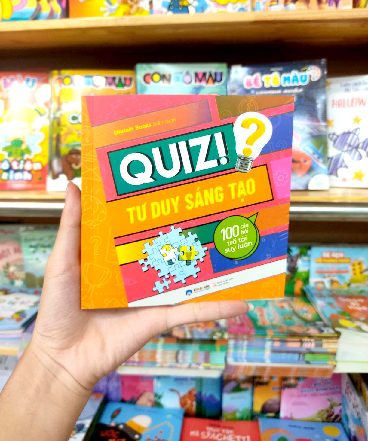 quiz! tư duy sáng tạo - 100 câu hỏi trổ tài suy luận