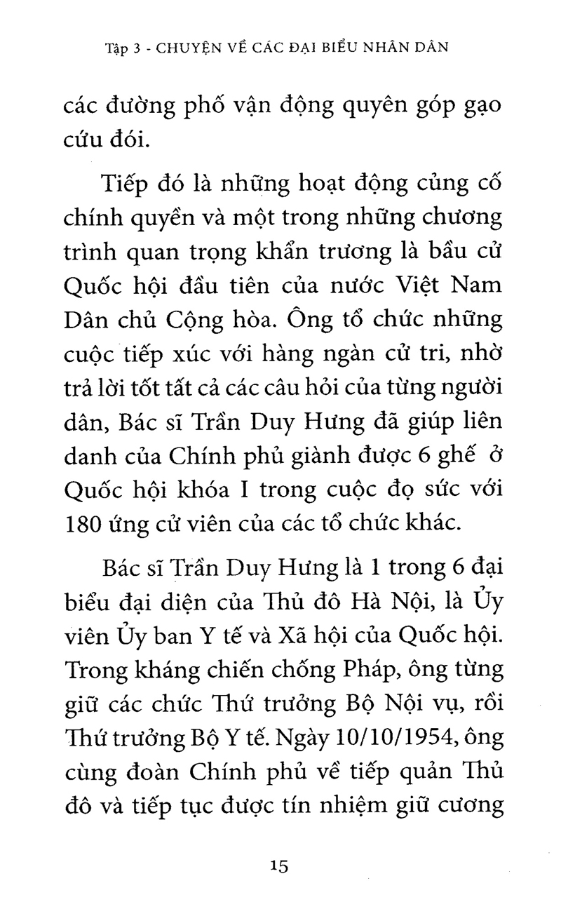 quốc hội khóa 1 - chuyện về các đại biểu nhân dân (tập 3)