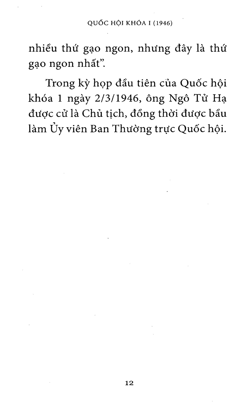 quốc hội khóa 1 - chuyện về các đại biểu nhân dân (tập 3)