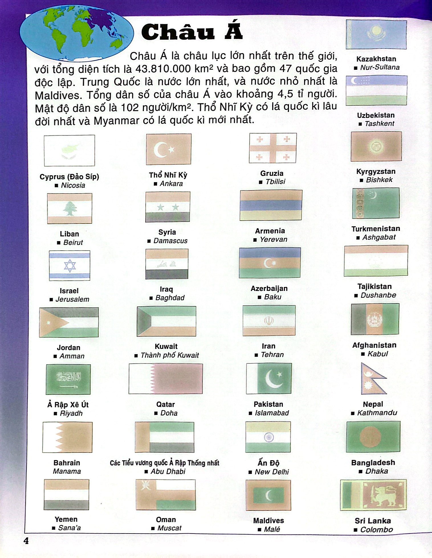 quốc kì các nước trên thế giới