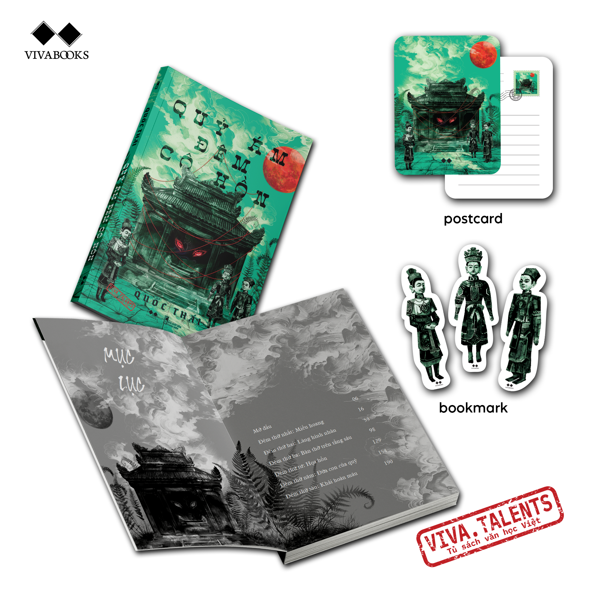 quỷ ám đêm cô hồn - bản đặc biệt - tặng kèm postcard + bookmark ngẫu nhiên