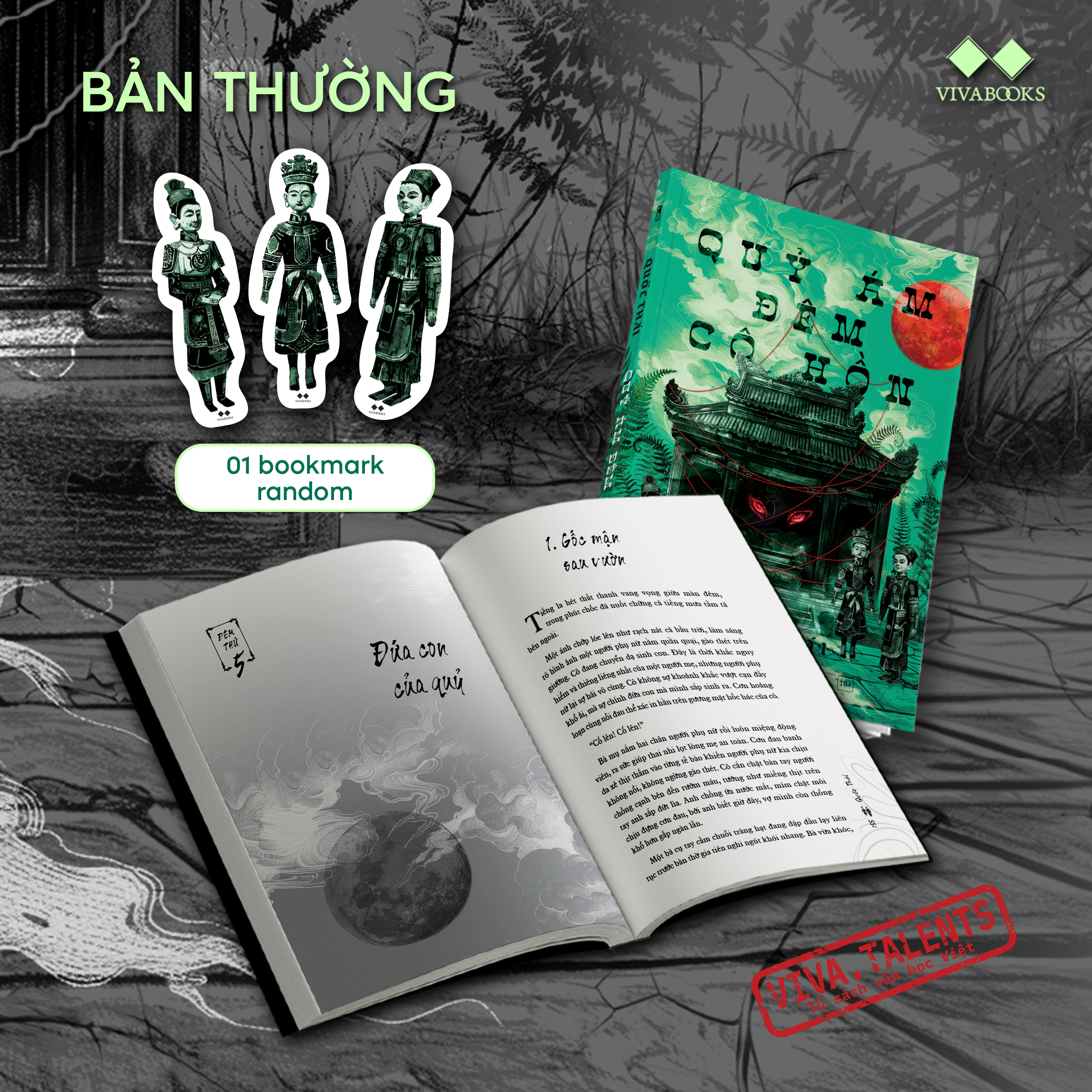 quỷ ám đêm cô hồn - tặng kèm bookmark ngẫu nhiên