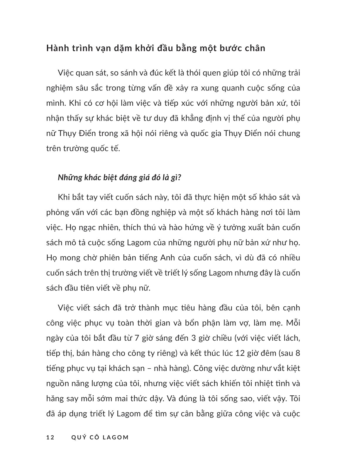 quý cô lagom - 7 khía cạnh cuộc sống mà tôi học được từ phụ nữ thụy điển