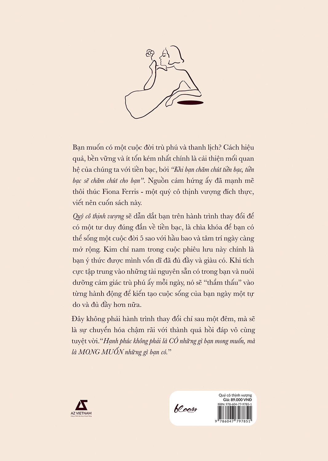 quý cô thịnh vượng - khi phụ nữ tư duy đúng về tiền