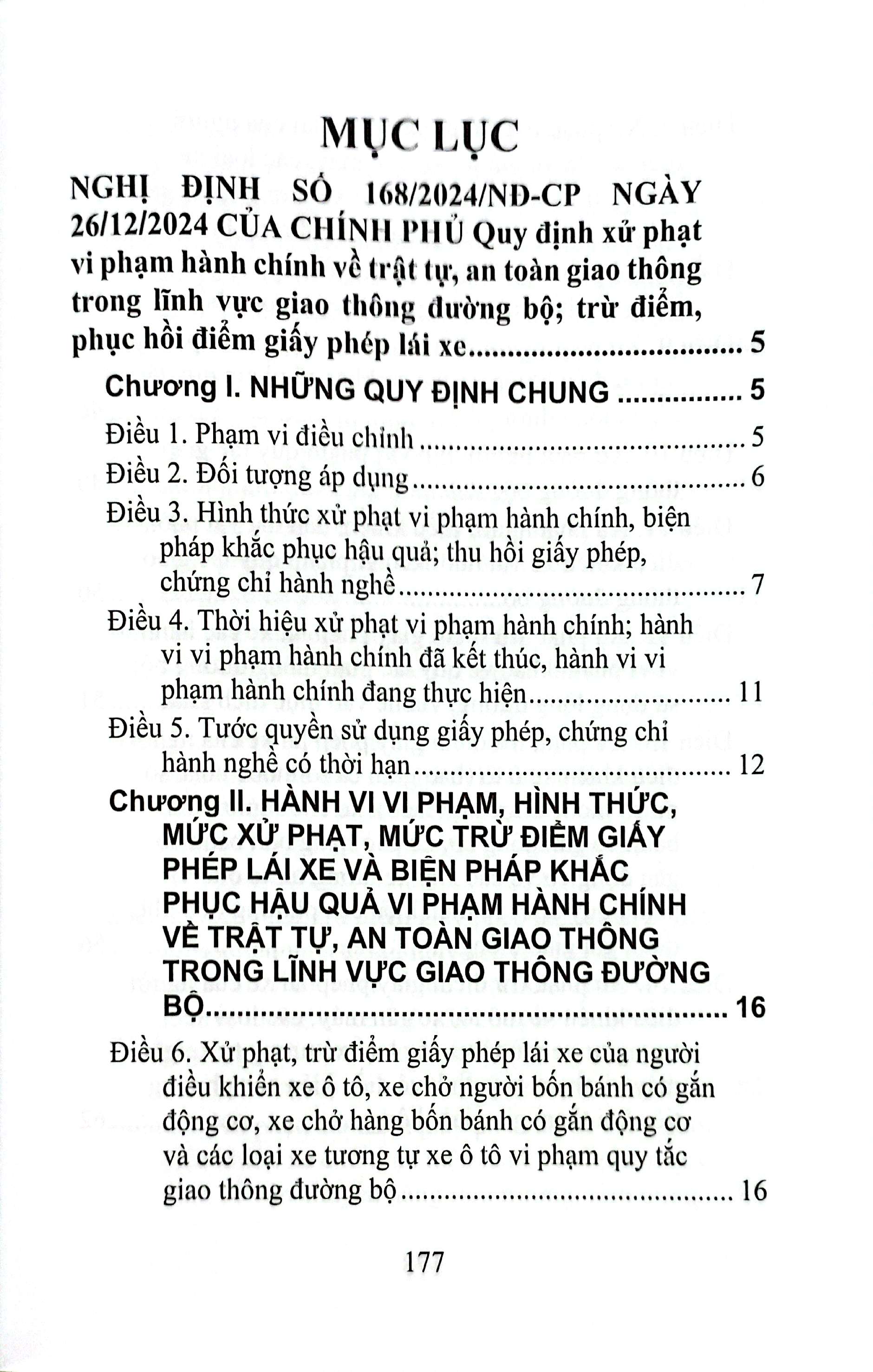 Quy Dinh Xu Phat Hanh Chinh Ve Trat Tu An Toan Giao Thong