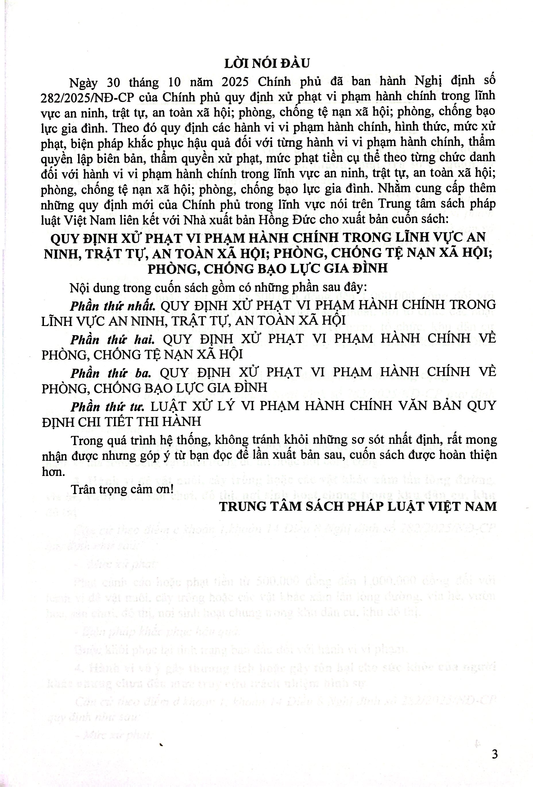 Quy Định Xử Phạt Vi Phạm Hành Chính Trong Lĩnh Vực An Ninh Trật Tự, An Toàn Xã Hội, Phòng, Chống Tệ Nạn Xã Hội, Phòng Chống Bạo Lực Gia Đình