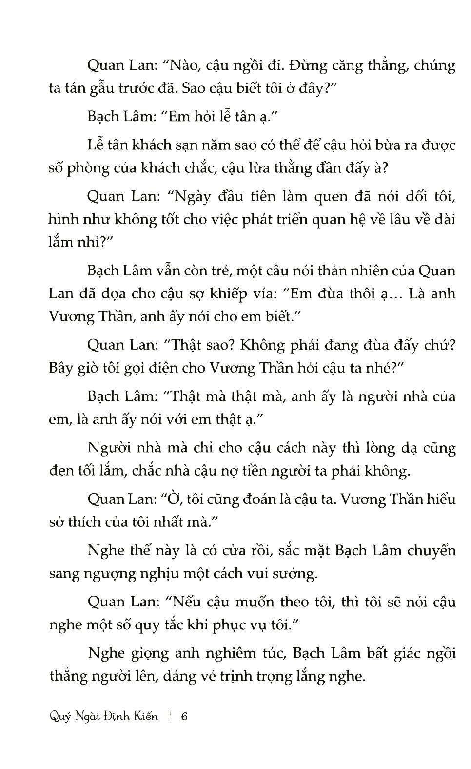 quý ngài định kiến