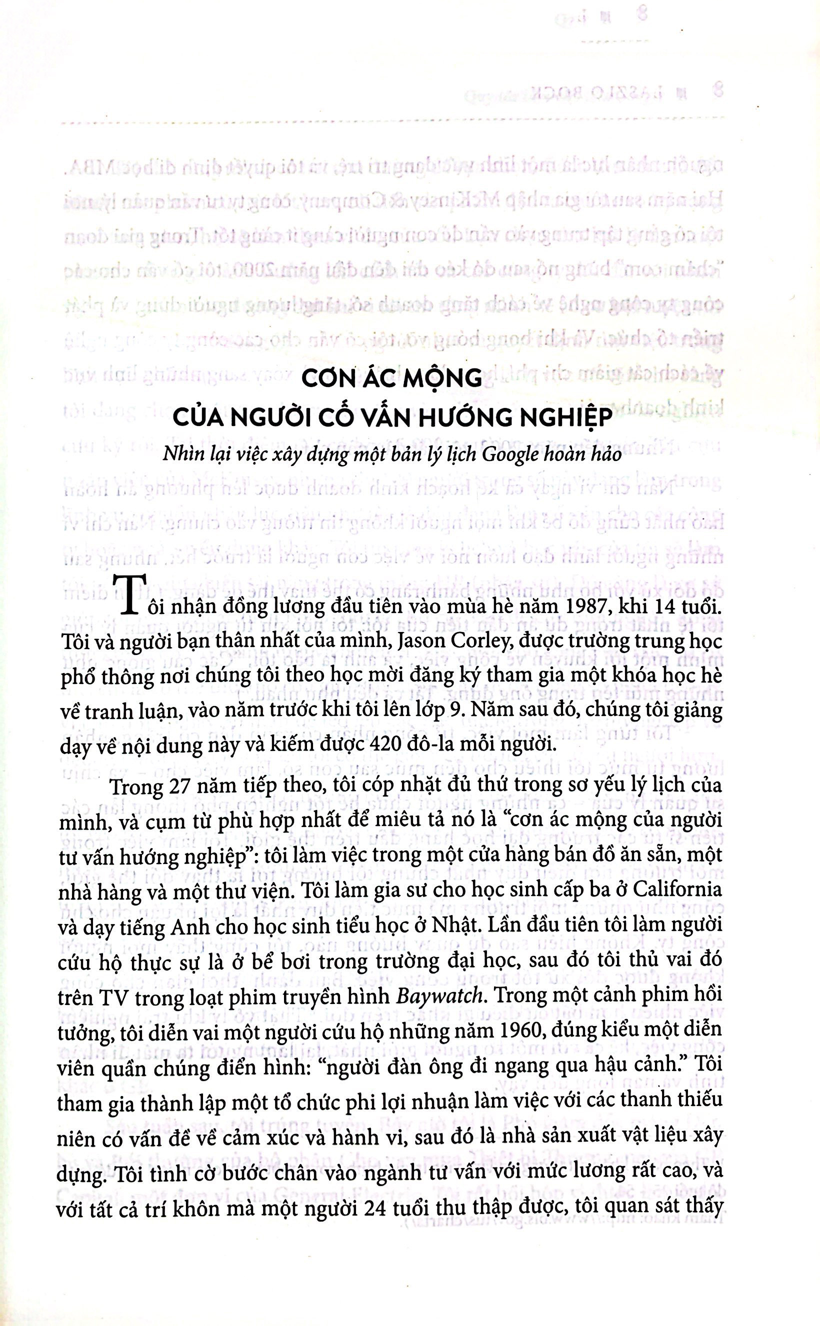 quy tắc làm việc của google