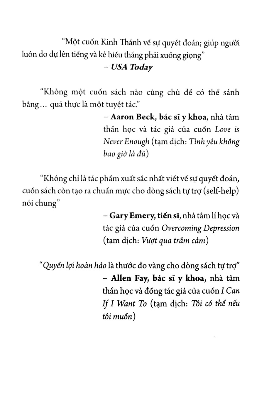 quyền lợi hoàn hảo - quyết đoán và bình đẳng trong các mối quan hệ và cuộc sống