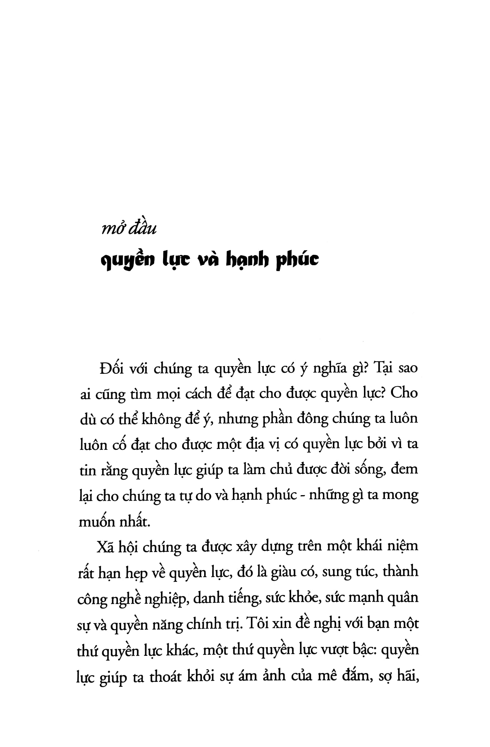 quyền lực đích thực (tái bản 2023)