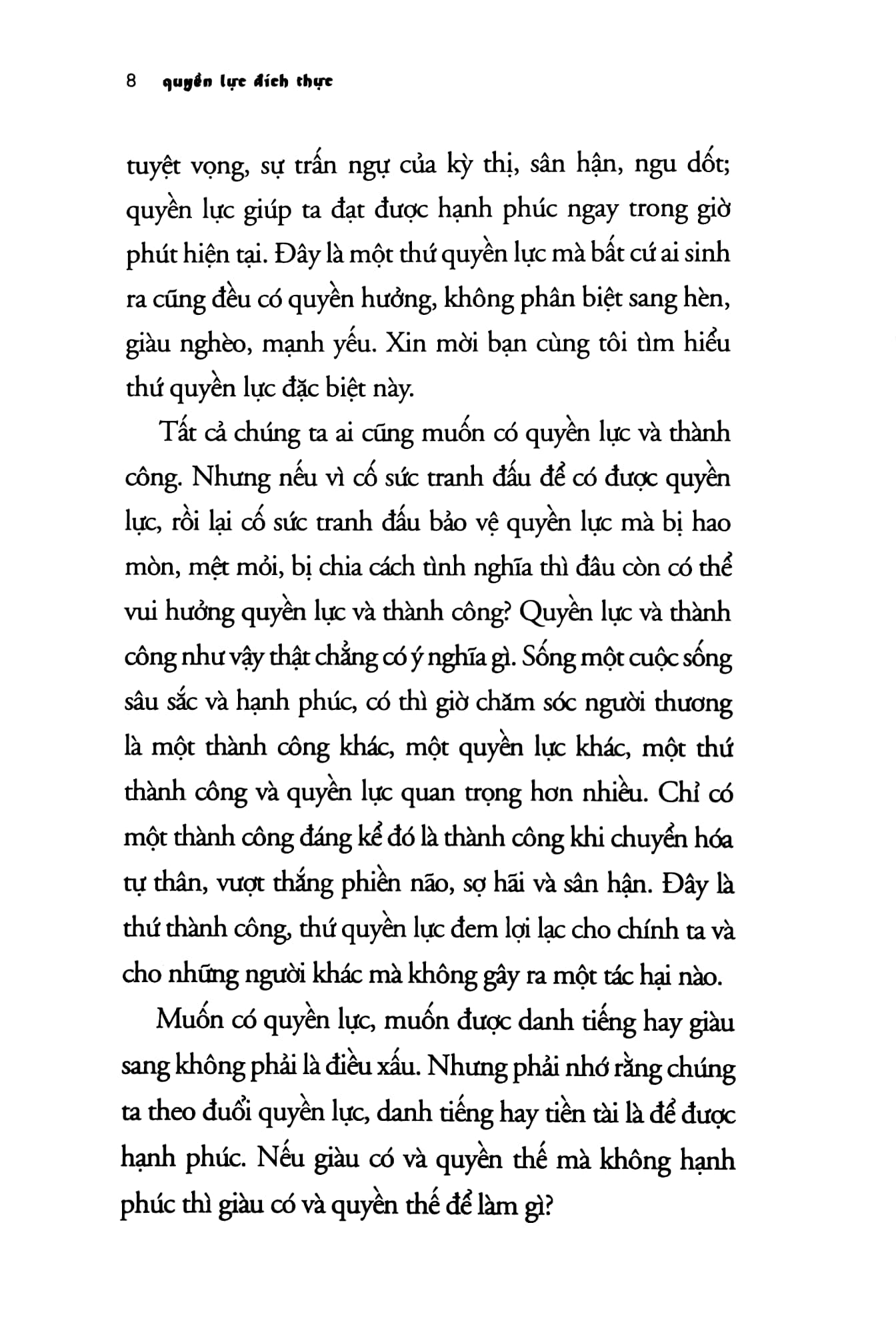 quyền lực đích thực (tái bản 2023)
