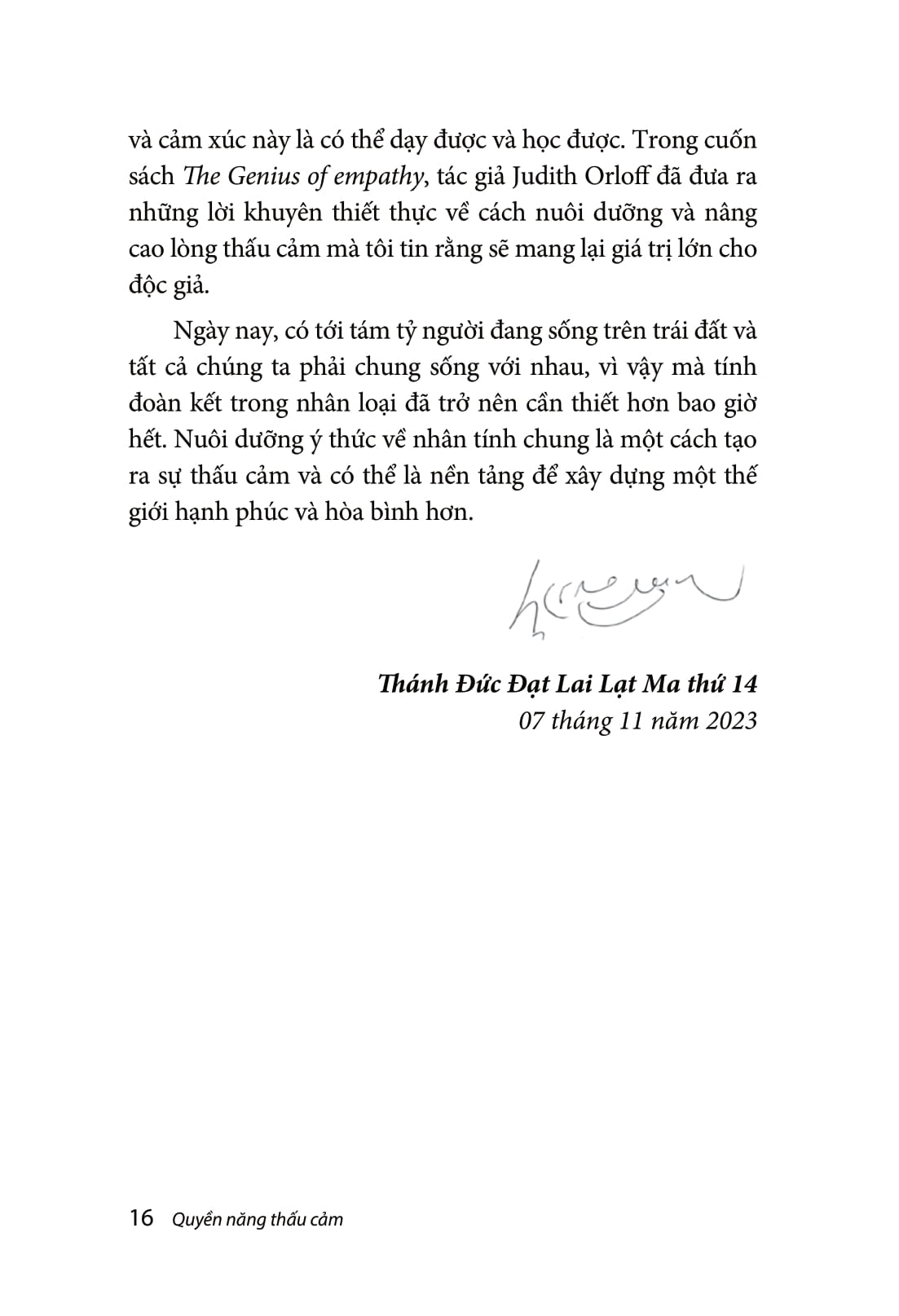 Quyen Nang Thau Cam - The Genius Of Empathy